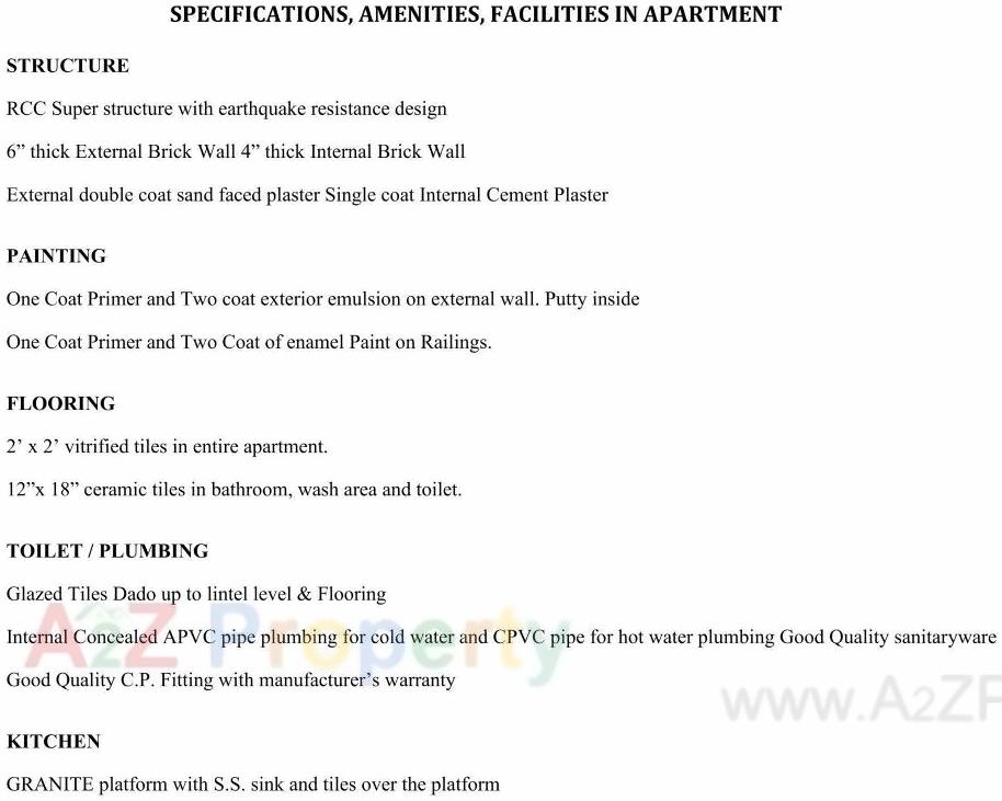  of real estate project Drashti Residency located at Valsad, Valsad, Gujarat