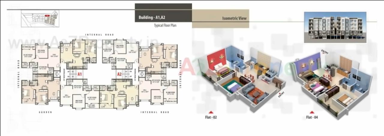 Layout of real estate project Dream City Heights located at Dungra, Valsad, Gujarat