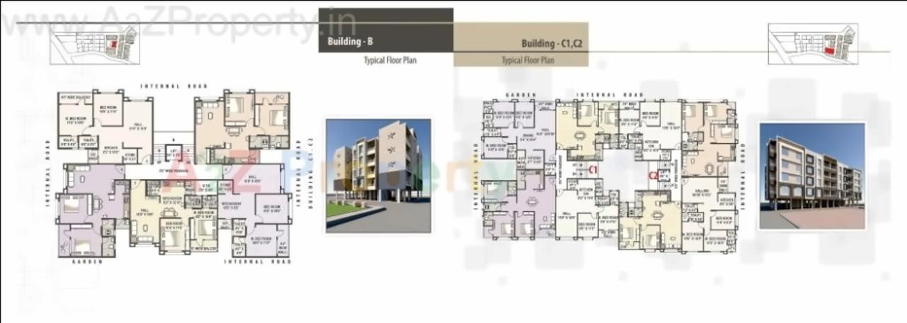 Layout of real estate project Dream City Heights located at Dungra, Valsad, Gujarat
