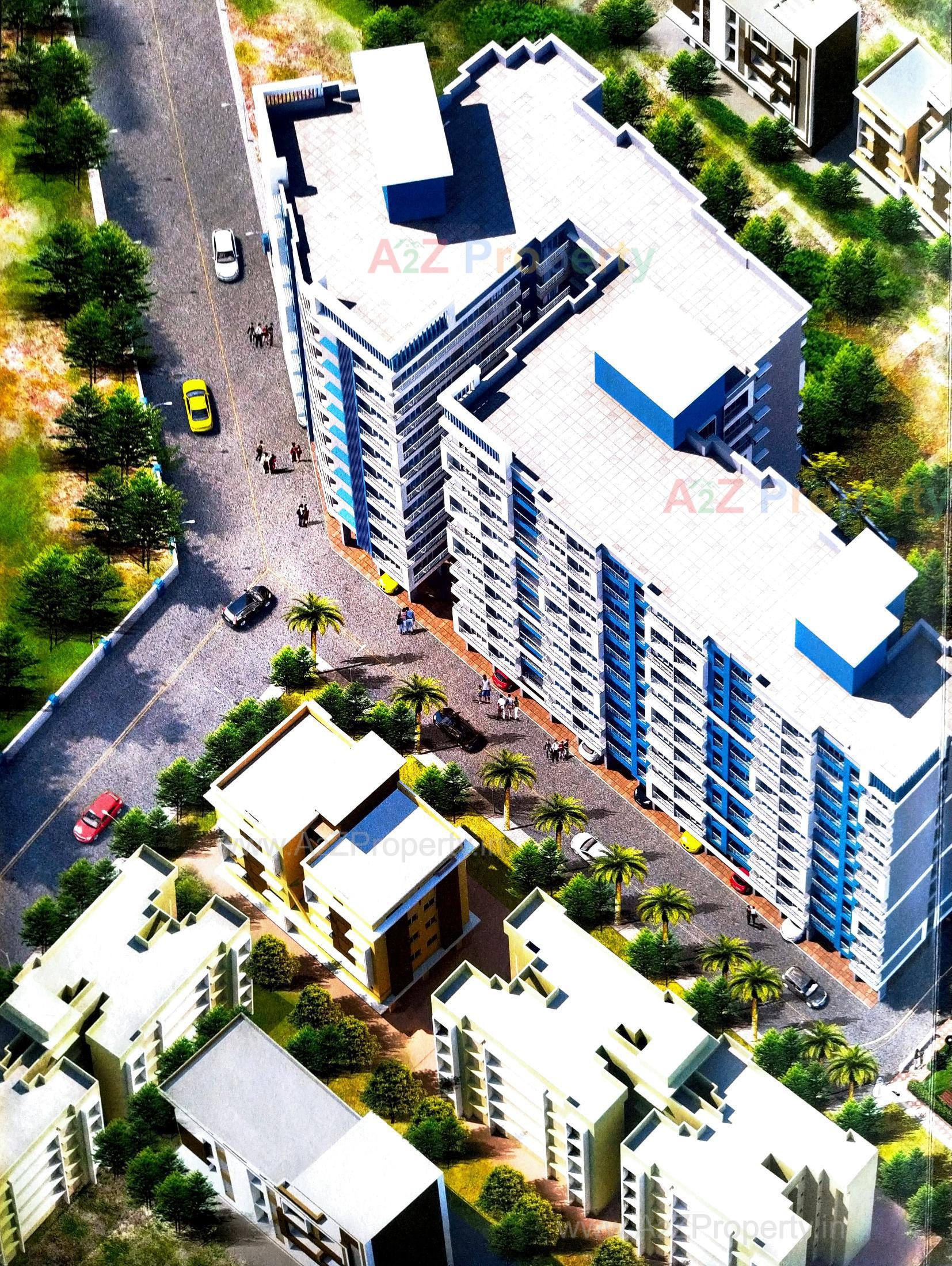 3D Elevation of real estate project Dream Icon located at Dungra, Valsad, Gujarat