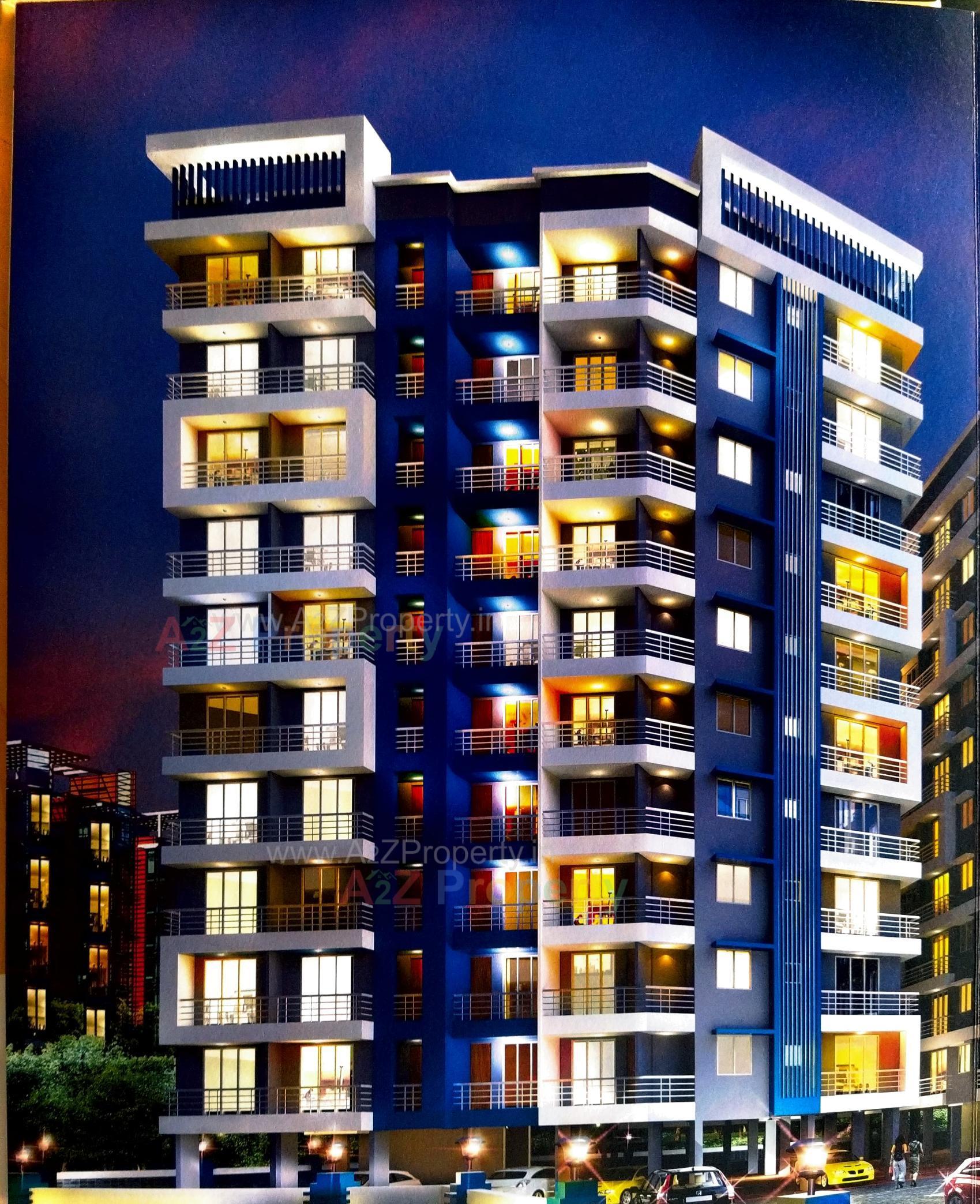 3D Elevation of real estate project Dream Icon located at Dungra, Valsad, Gujarat