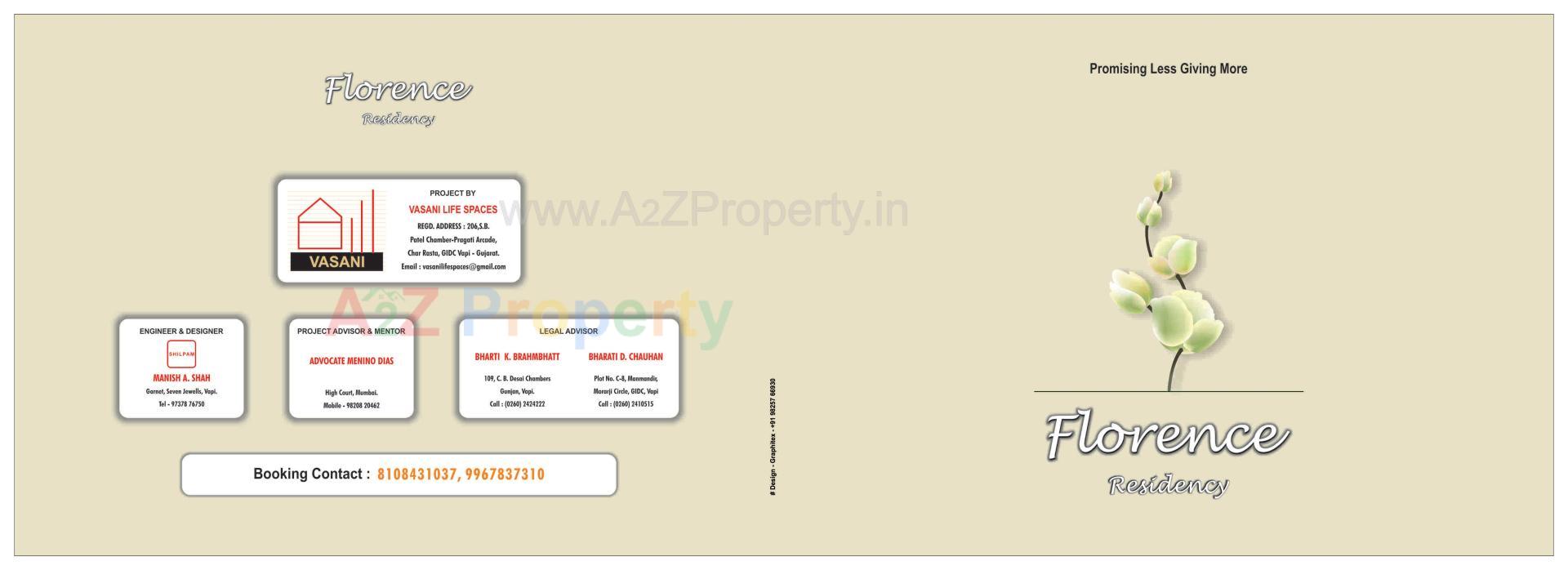  of real estate project Florence Residency located at Dungra, Valsad, Gujarat