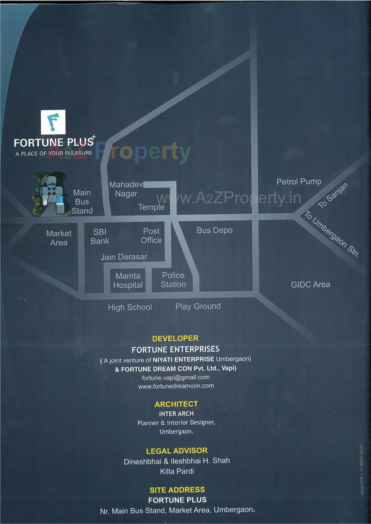  of real estate project Fortune Plus located at Umargam, Valsad, Gujarat