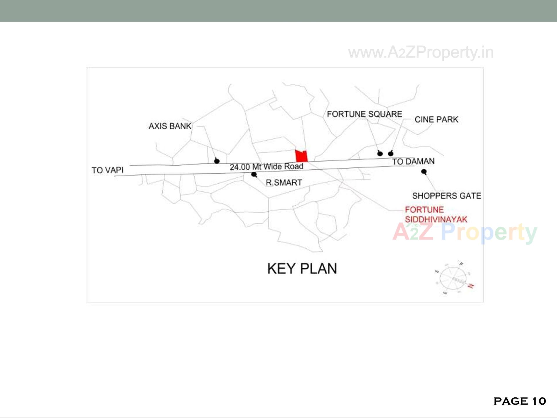  of real estate project Fortune Siddhivinayak located at Chala, Valsad, Gujarat