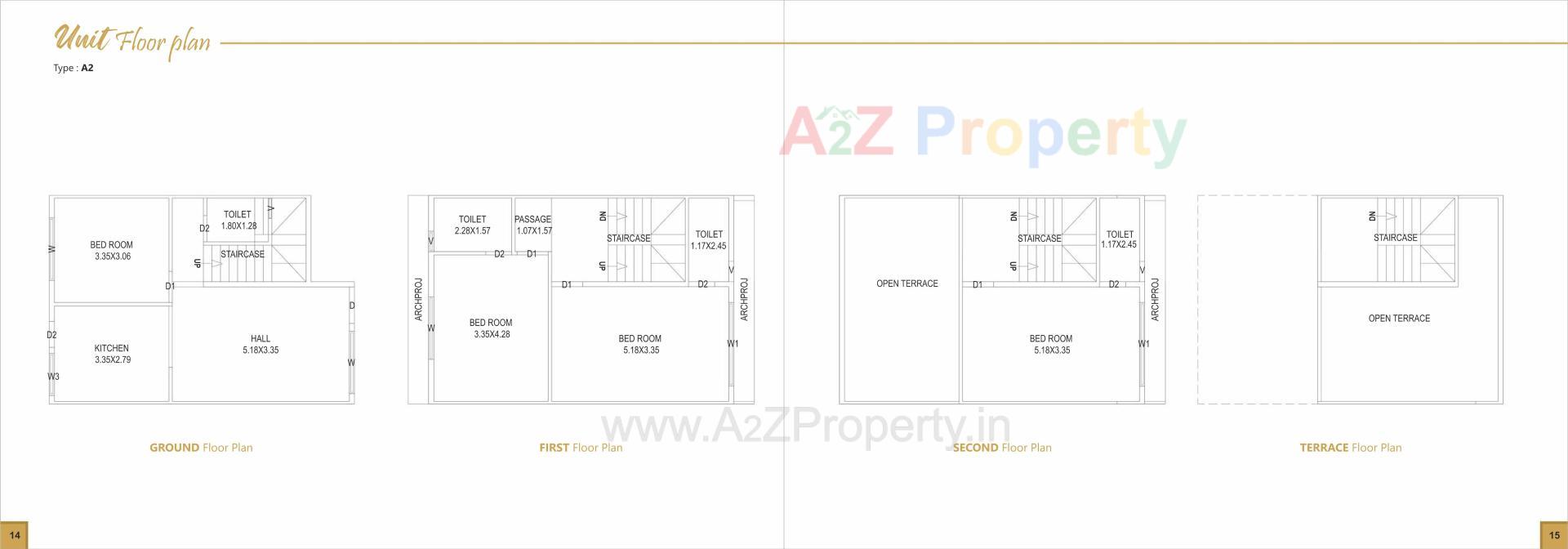 Layout of real estate project Gavan Homes located at Vapi, Valsad, Gujarat