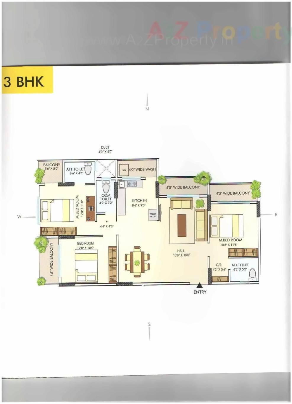Layout of real estate project Gopal Krupa located at Umargam, Valsad, Gujarat