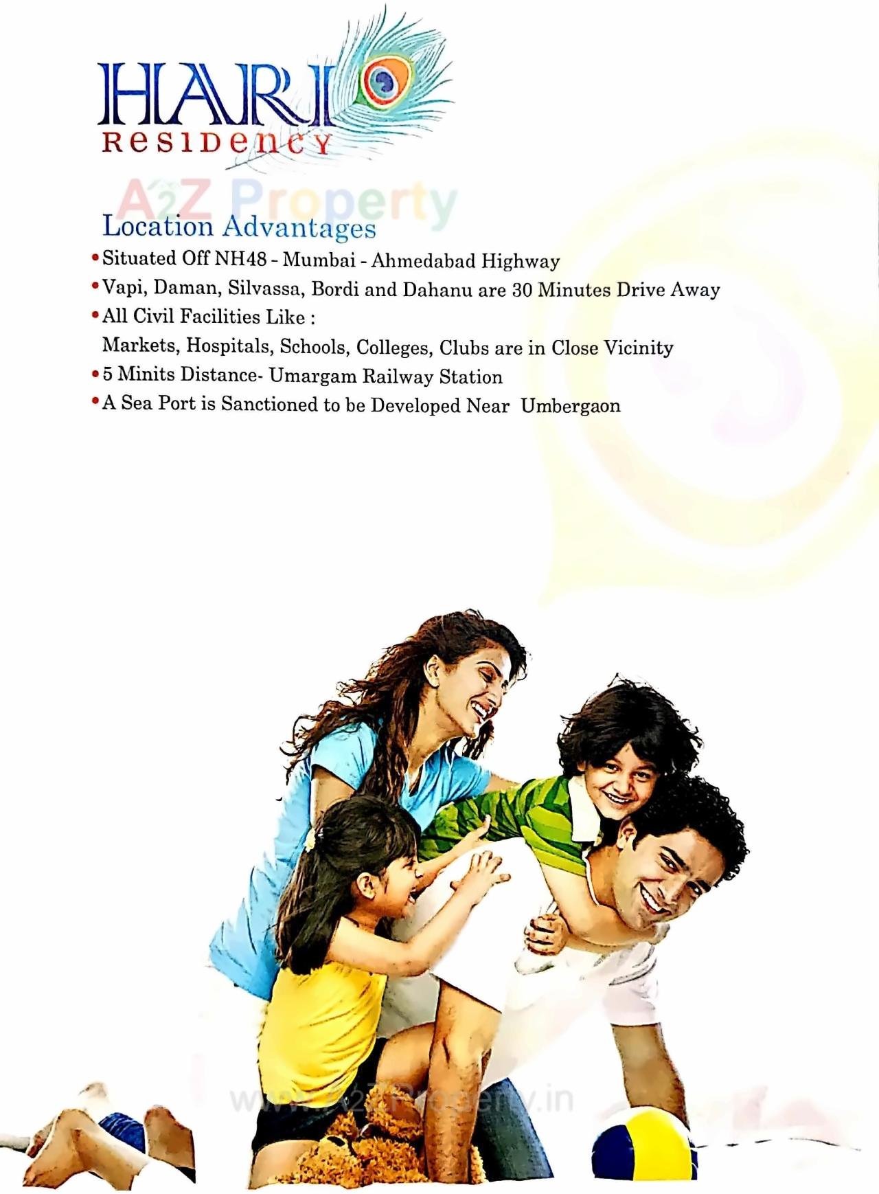  of real estate project Hari Residency located at Umargam, Valsad, Gujarat