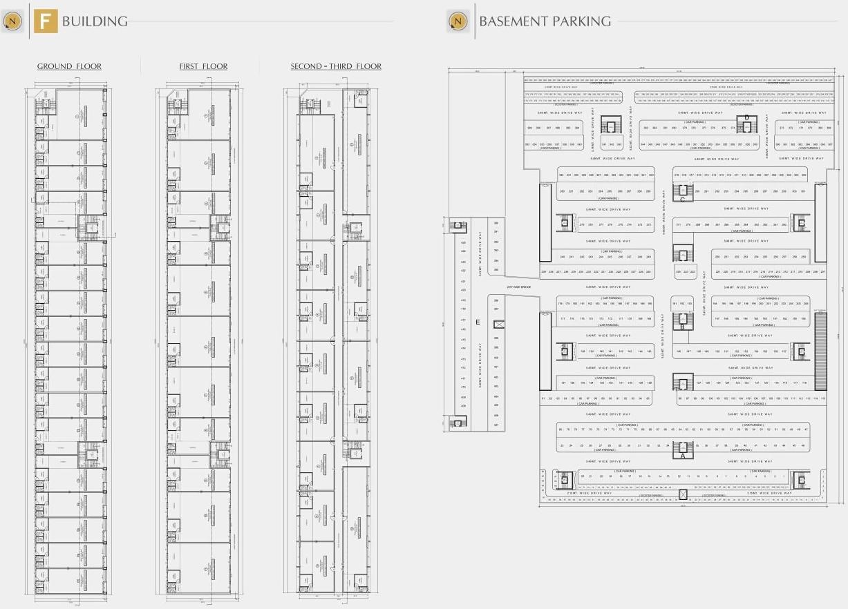 Layout of real estate project Infinity Industrial Park located at Vapi, Valsad, Gujarat