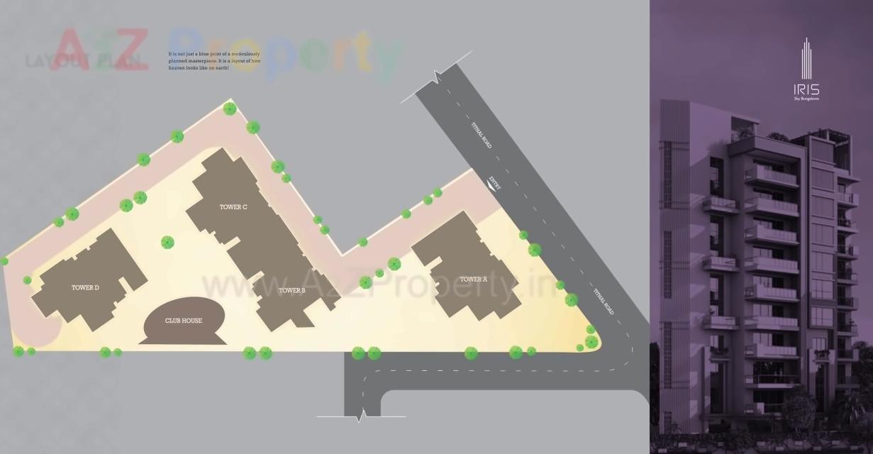  of real estate project Iris Sky Bungalows located at Tithal-road, Valsad, Gujarat