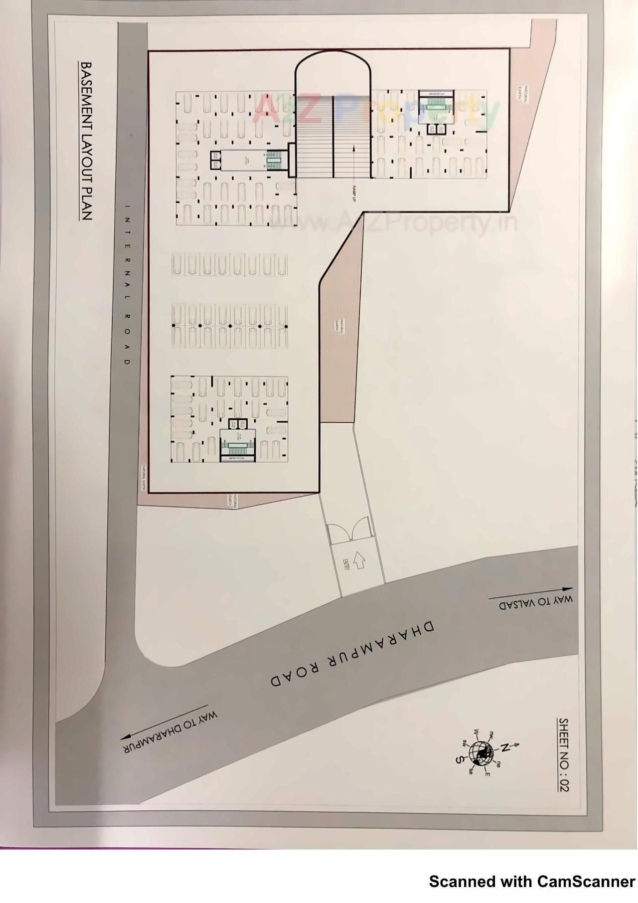 Layout of real estate project Irma located at Valsad, Valsad, Gujarat