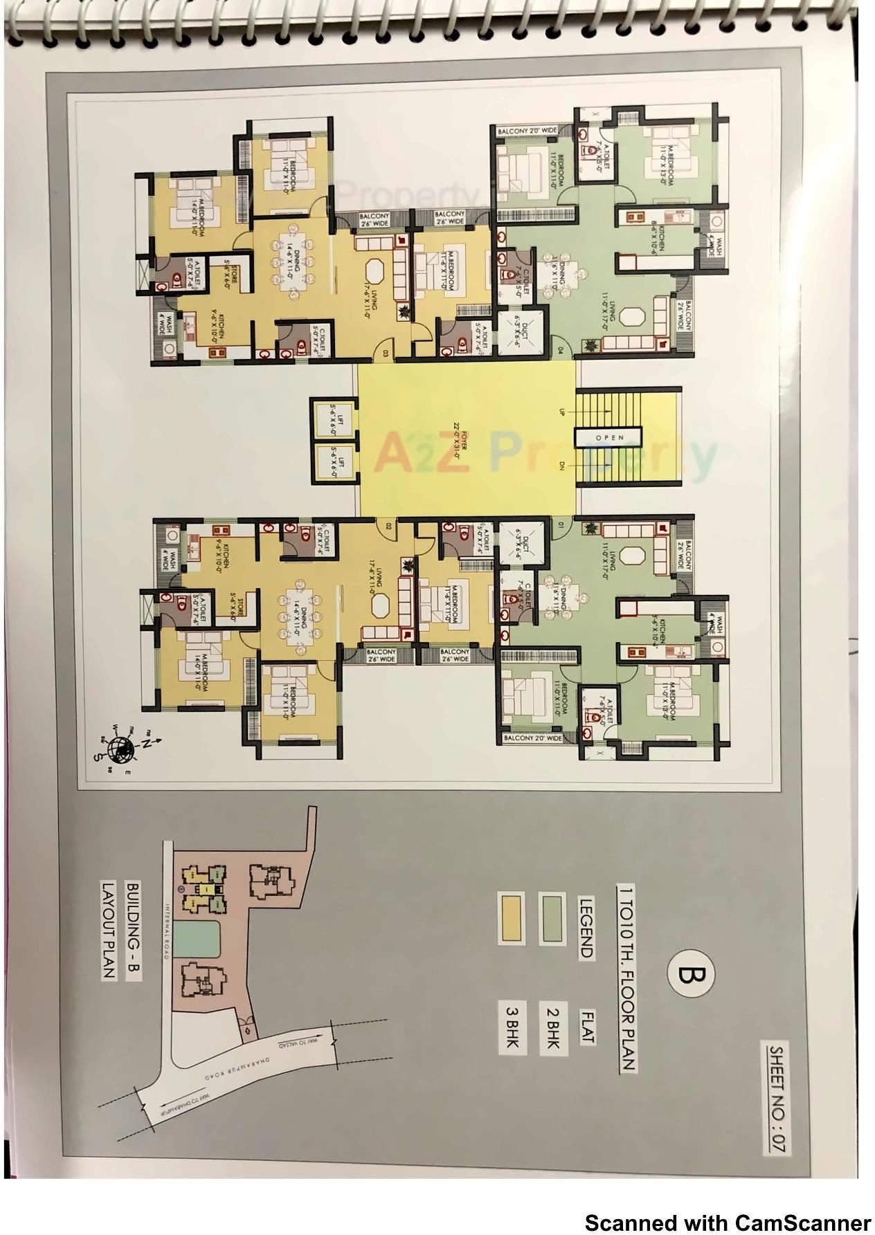 Layout of real estate project Irma located at Valsad, Valsad, Gujarat