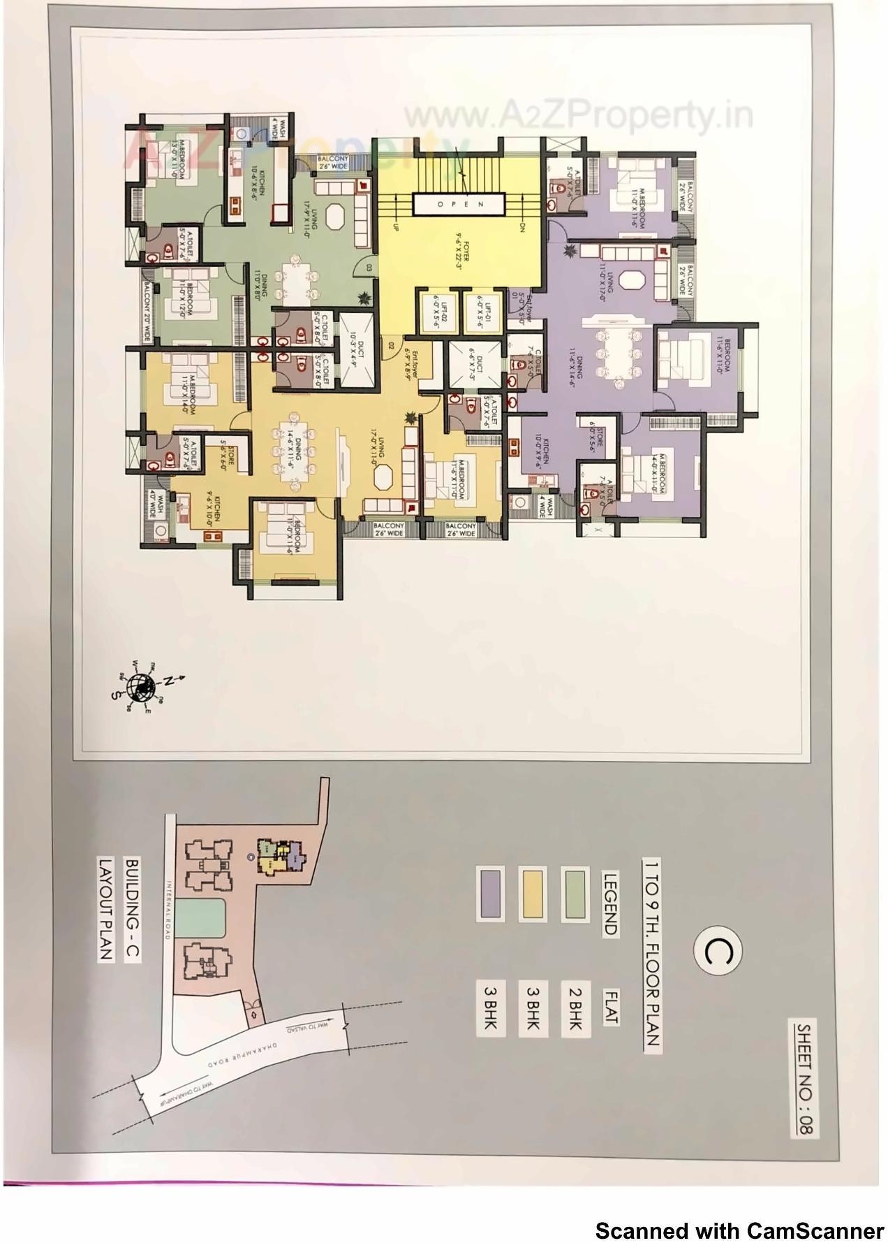 Layout of real estate project Irma located at Valsad, Valsad, Gujarat