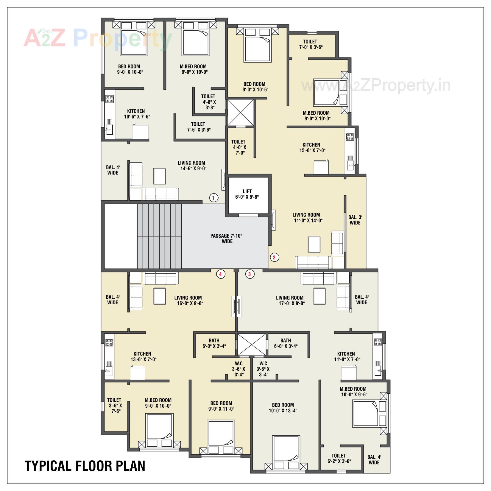 Layout of real estate project Jaivik Complex located at Dungara, Valsad, Gujarat