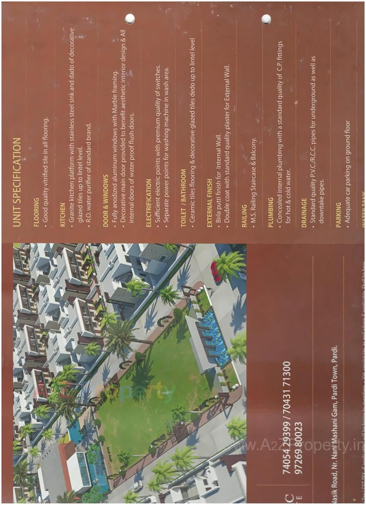  of real estate project Lake City located at Pardi, Valsad, Gujarat