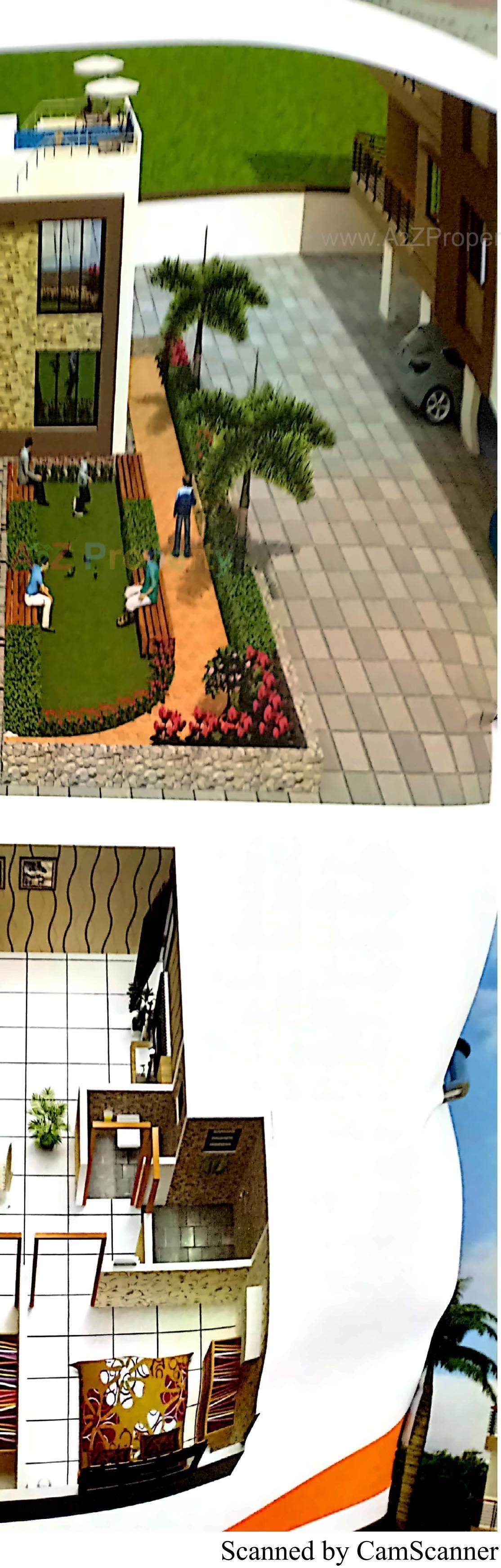 3D Elevation of real estate project Lake Palace Residency located at Dungra, Valsad, Gujarat