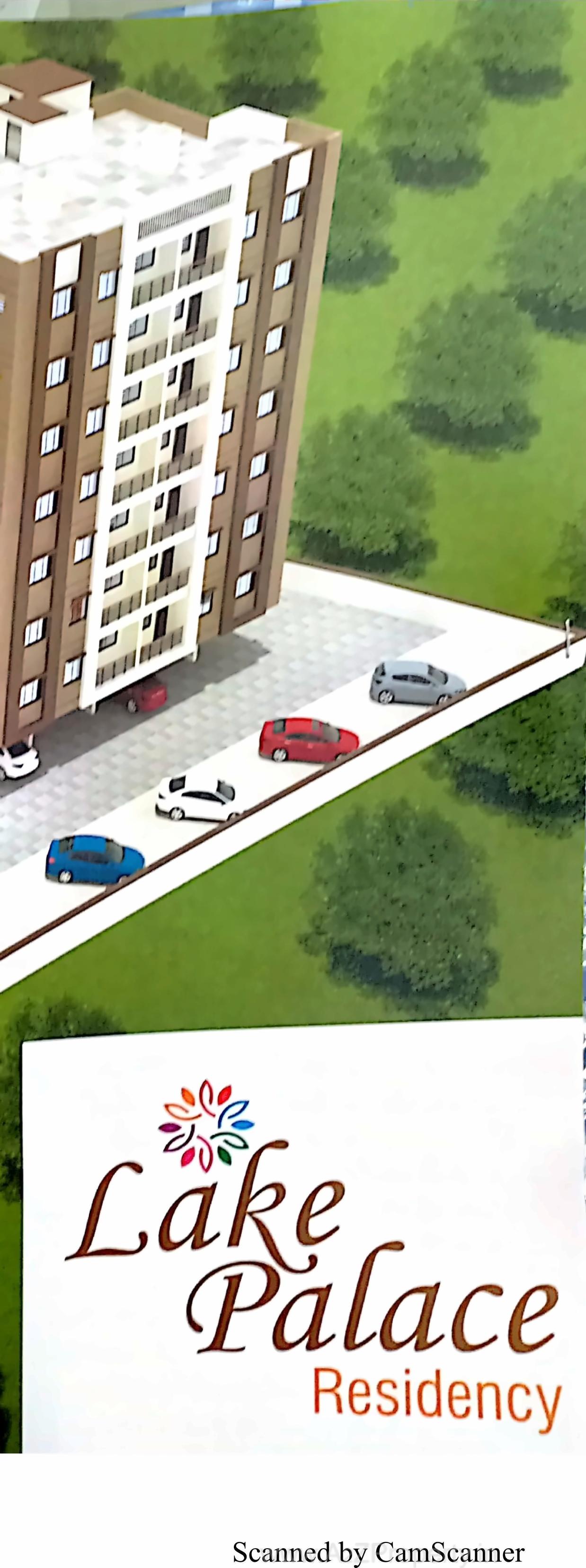 3D Elevation of real estate project Lake Palace Residency located at Dungra, Valsad, Gujarat