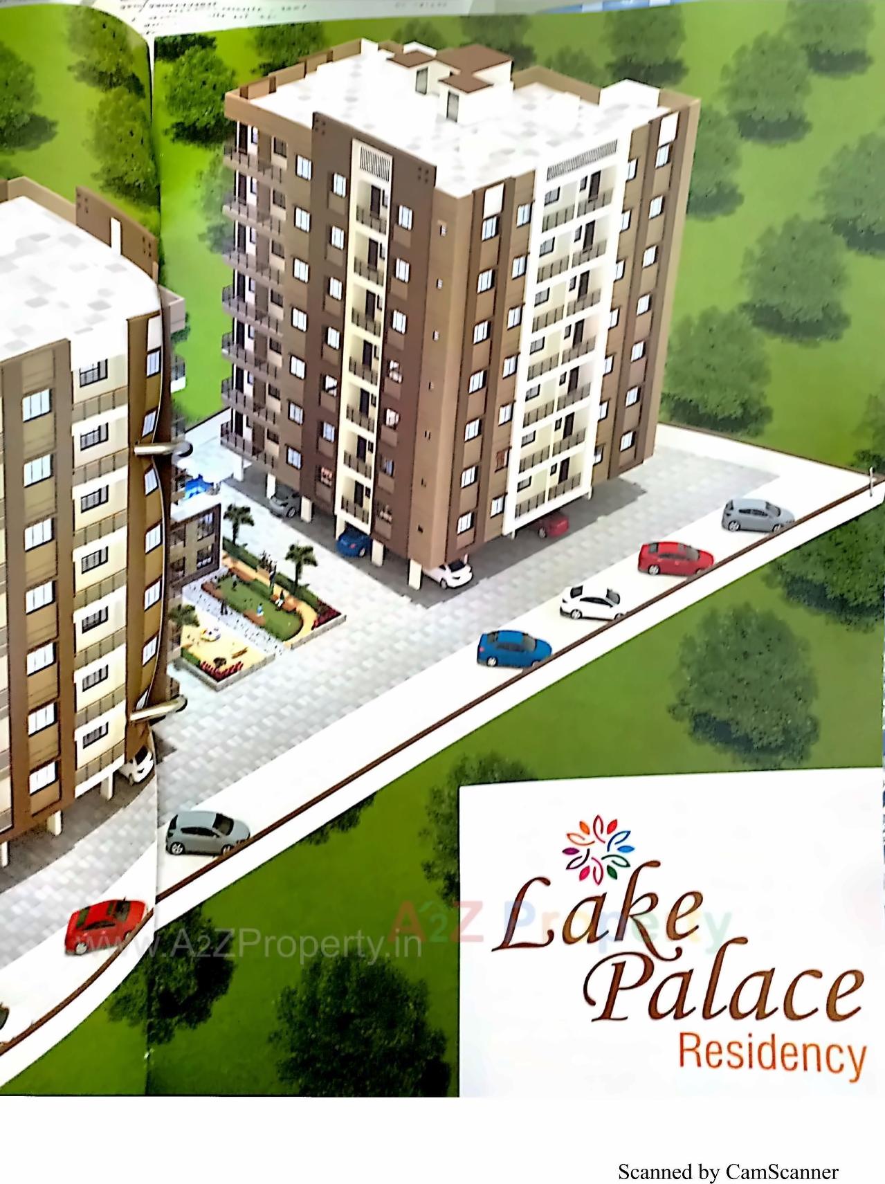 3D Elevation of real estate project Lake Palace Residency located at Dungra, Valsad, Gujarat