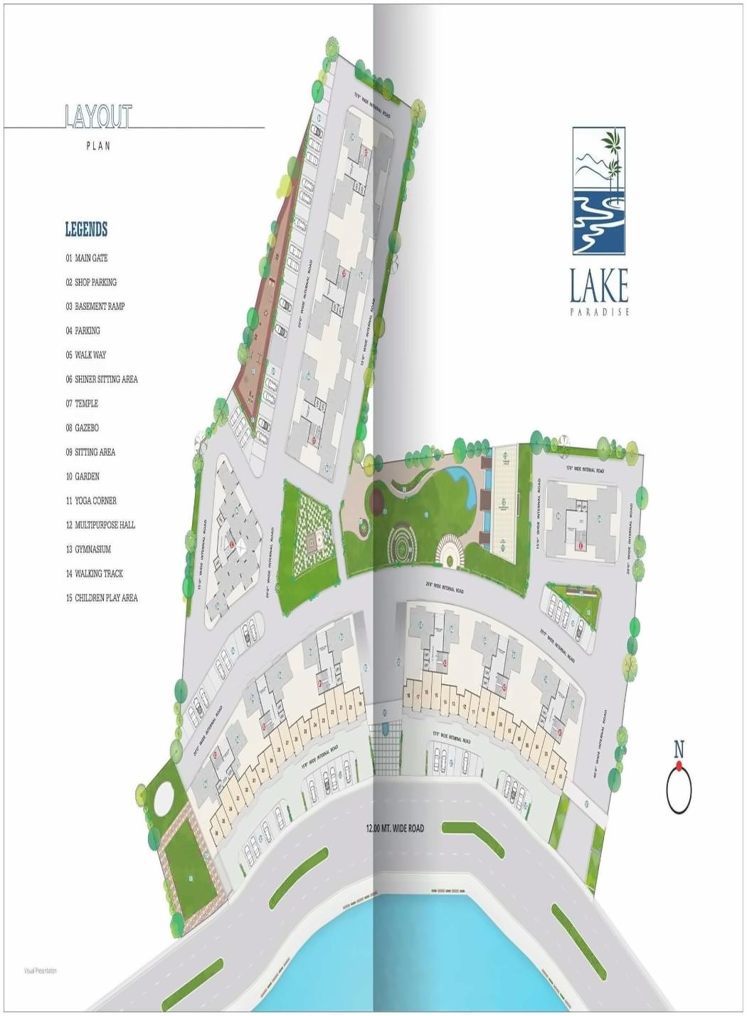  of real estate project Lake Paraside located at Dungra, Valsad, Gujarat