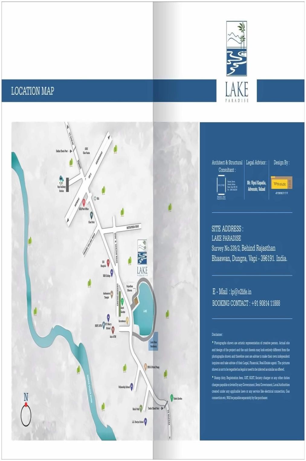  of real estate project Lake Paraside located at Dungra, Valsad, Gujarat