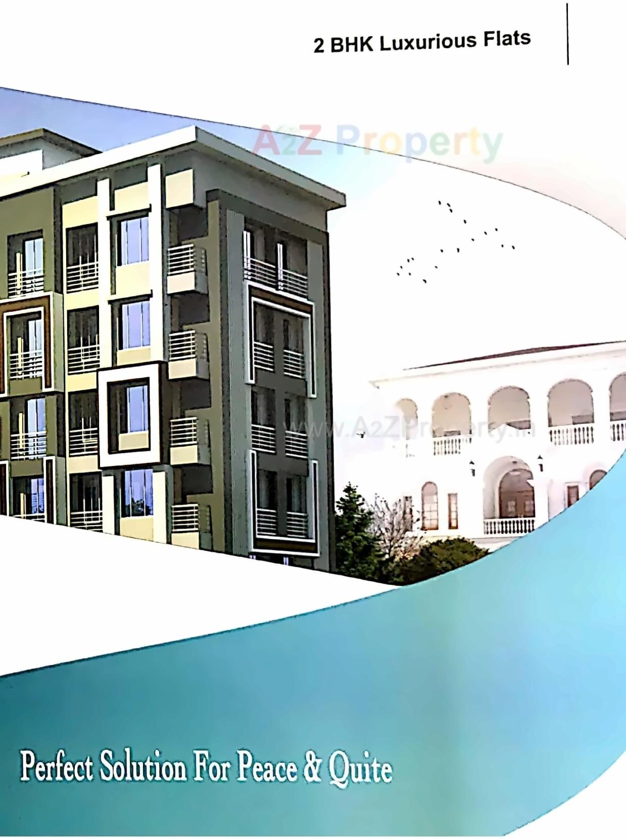 3D Elevation of real estate project Mangalam Apartment located at Vapi, Valsad, Gujarat