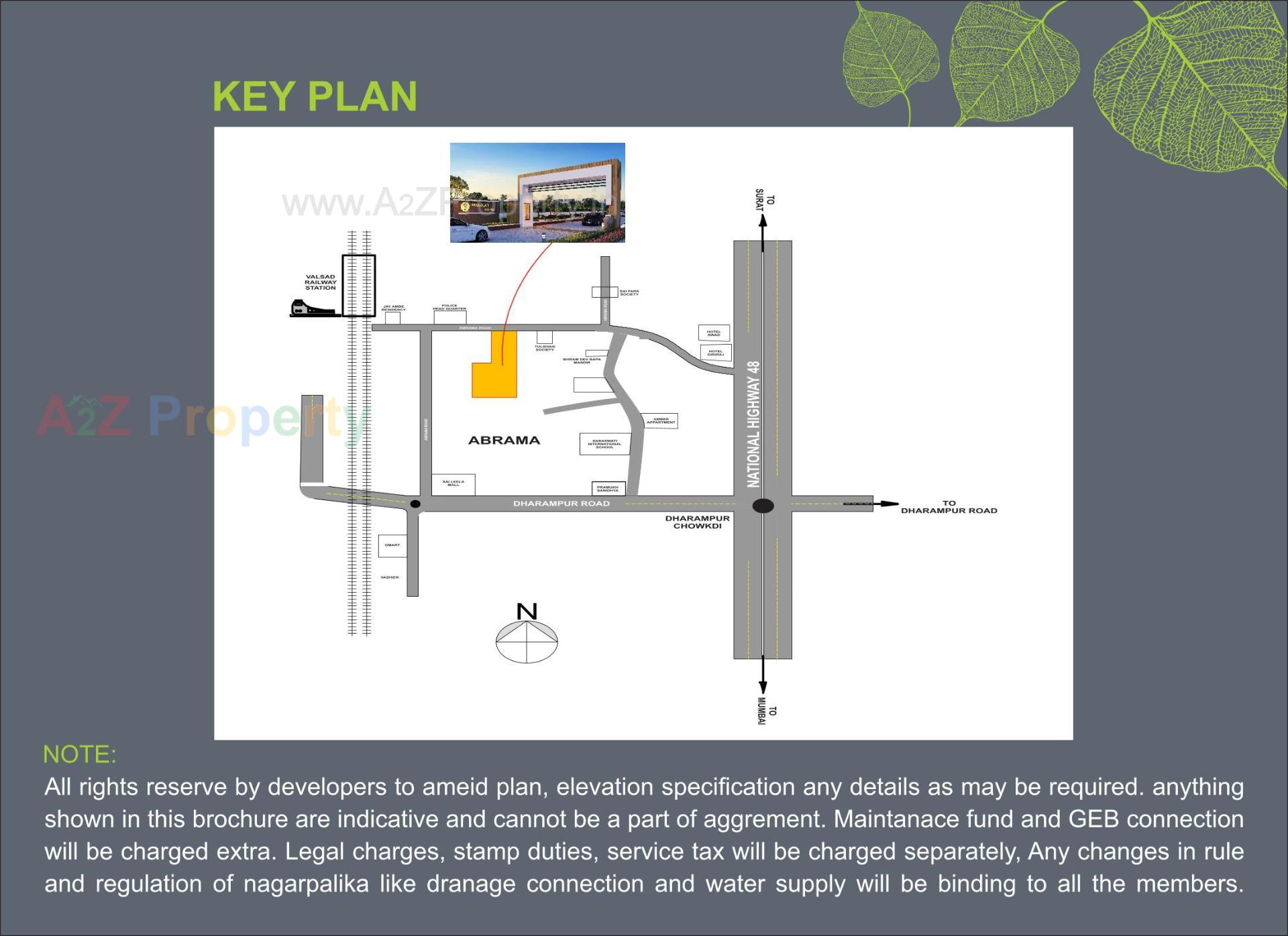  of real estate project Manglam Vishwa located at Abrama, Valsad, Gujarat