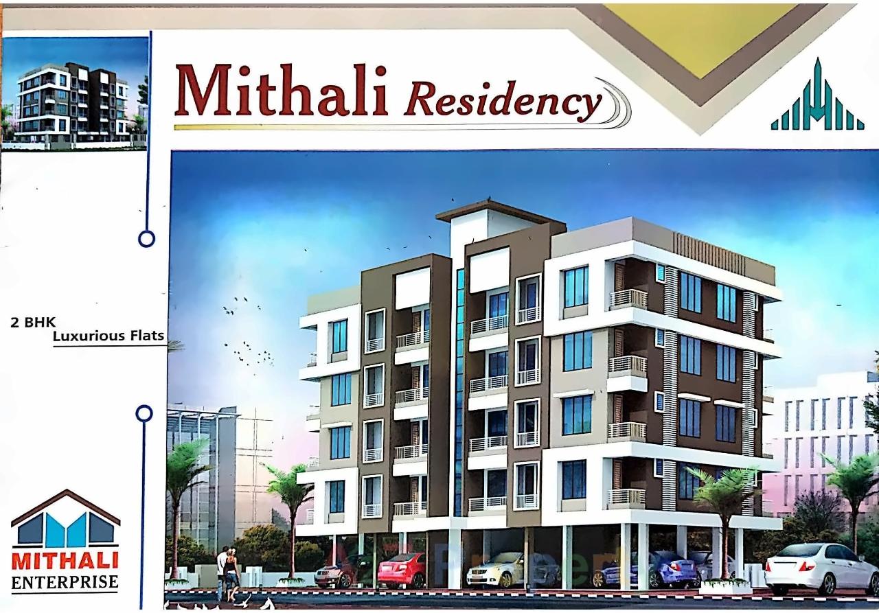 3D Elevation of real estate project Mithali Residency located at Pardi, Valsad, Gujarat