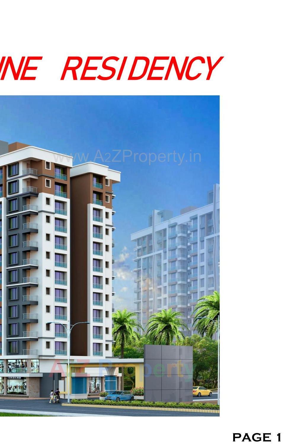 3D Elevation of real estate project Musa Fortune Residency located at Dungra, Valsad, Gujarat