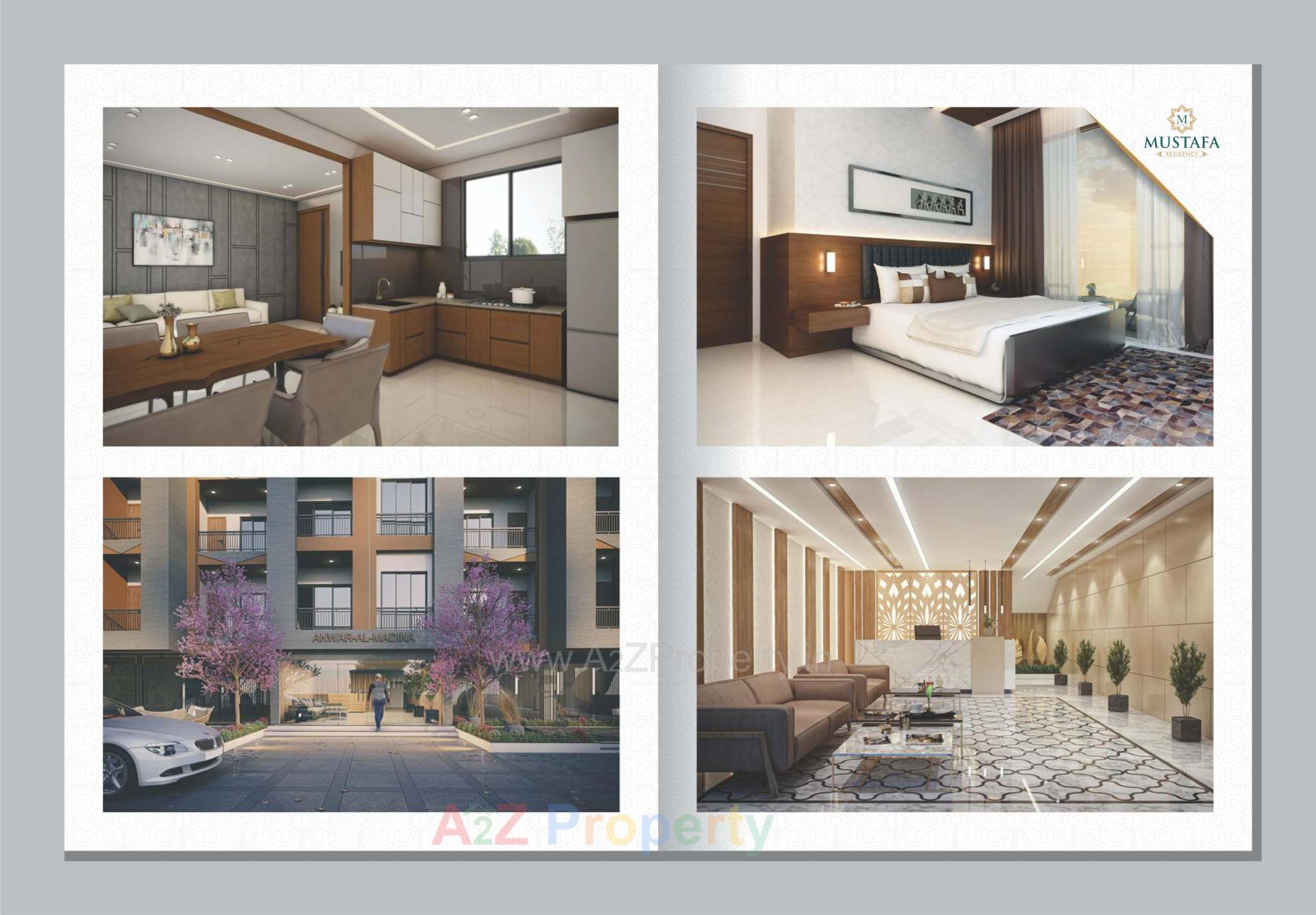  of real estate project Mustafa Residency located at Dungra, Valsad, Gujarat