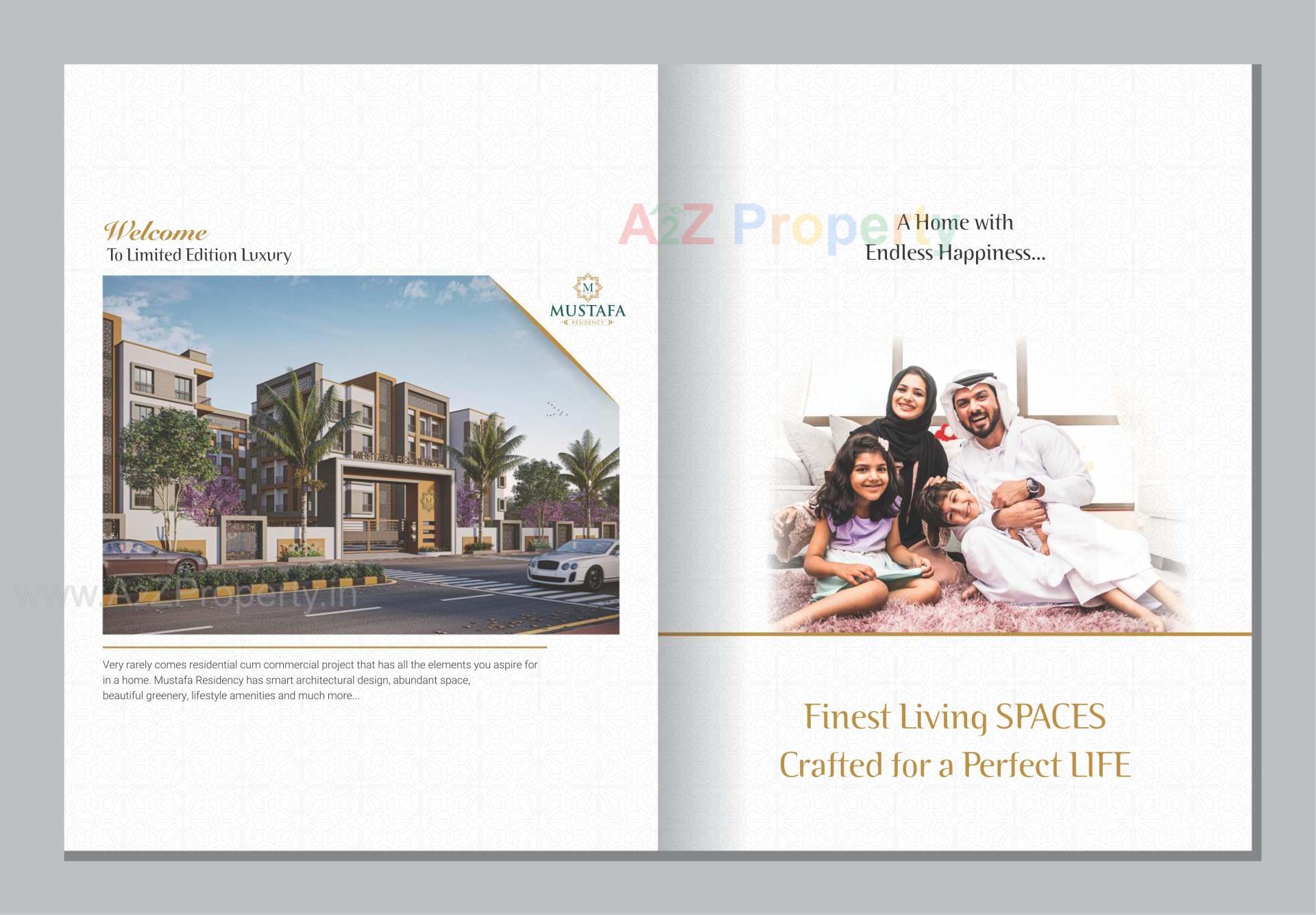  of real estate project Mustafa Residency located at Dungra, Valsad, Gujarat