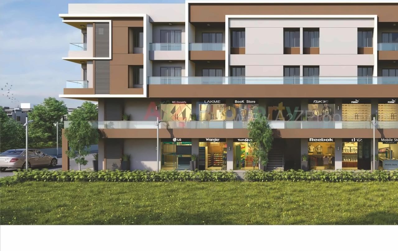 3D Elevation of real estate project Nakshatra Era located at Dharampur, Valsad, Gujarat