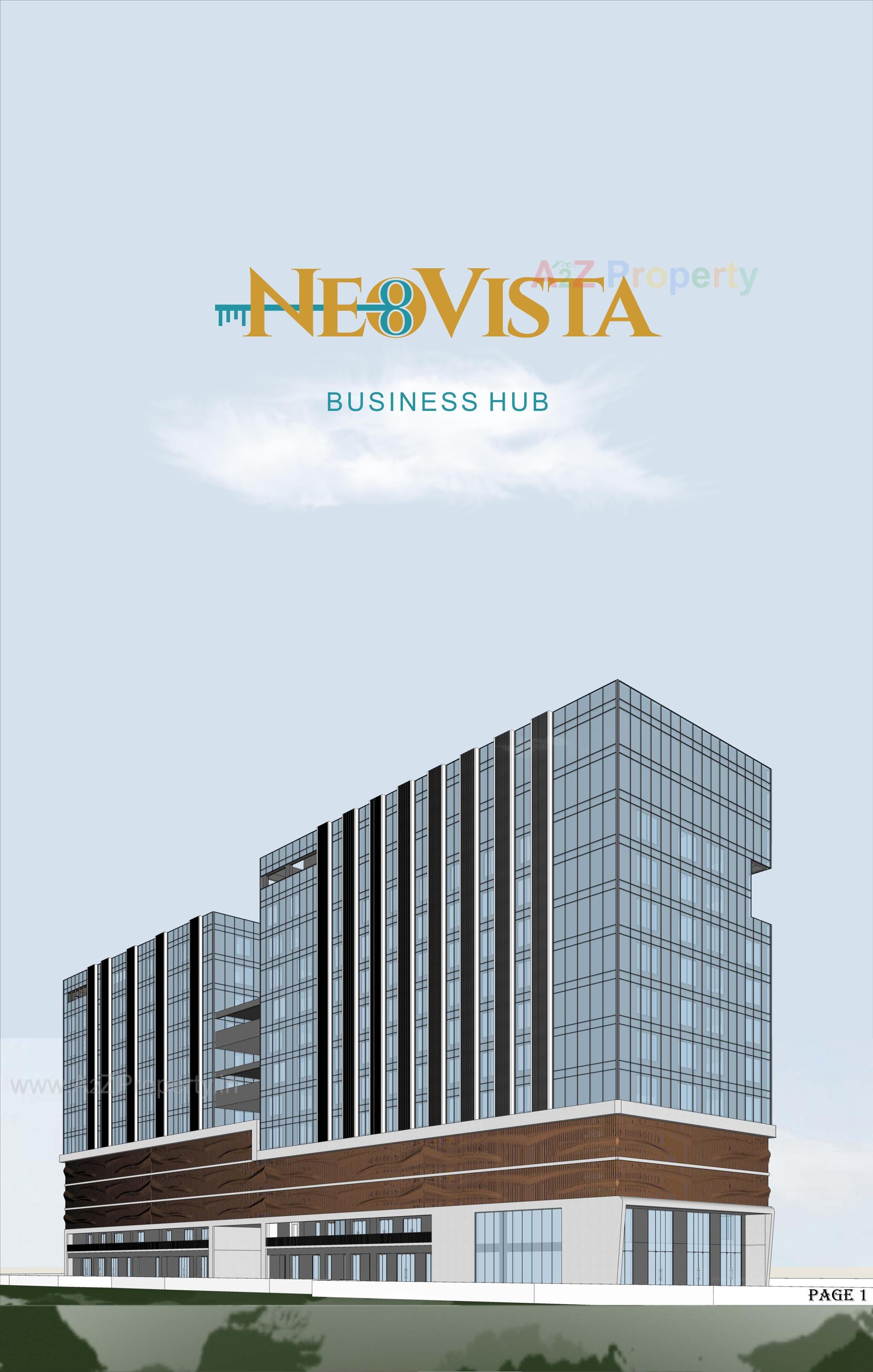 3D Elevation of real estate project Neovista located at Vapi, Valsad, Gujarat