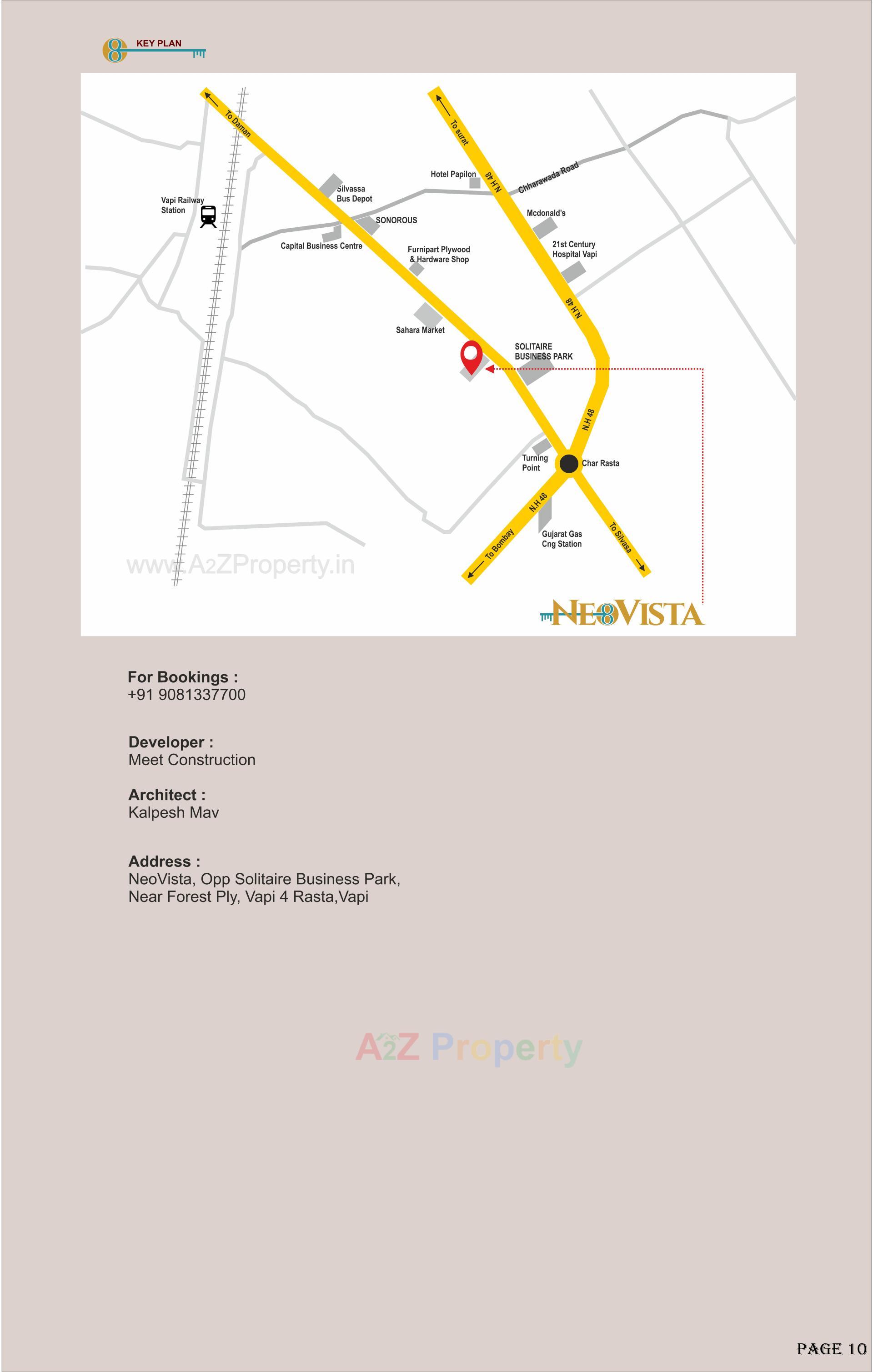  of real estate project Neovista located at Vapi, Valsad, Gujarat