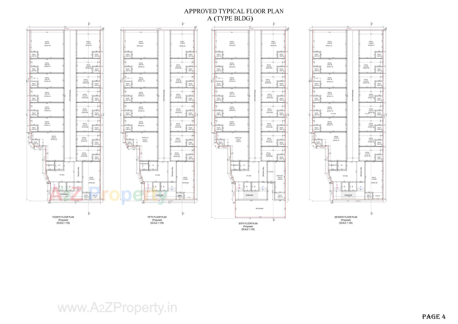 Layout of real estate project Neovista located at Vapi, Valsad, Gujarat