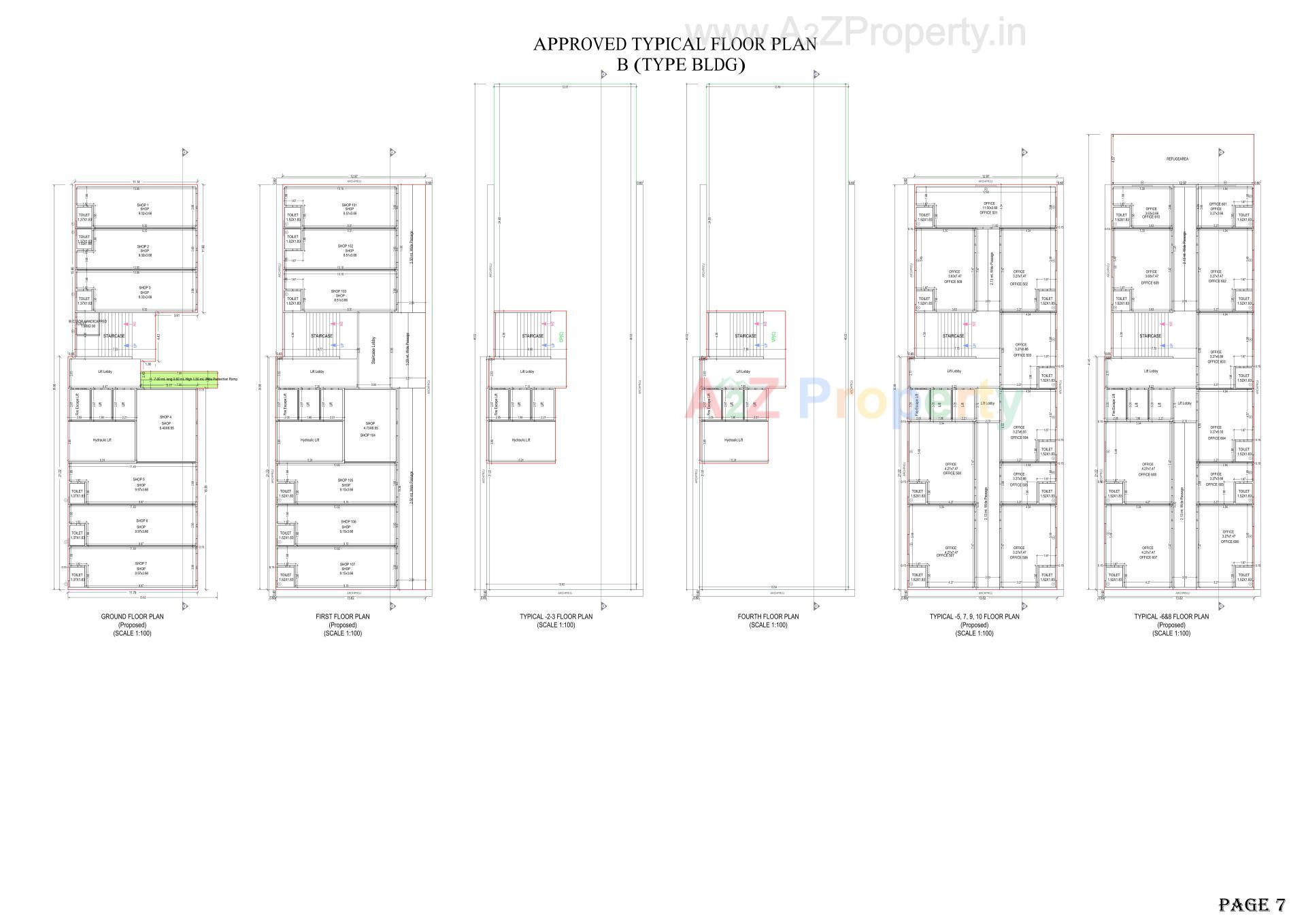 Layout of real estate project Neovista located at Vapi, Valsad, Gujarat