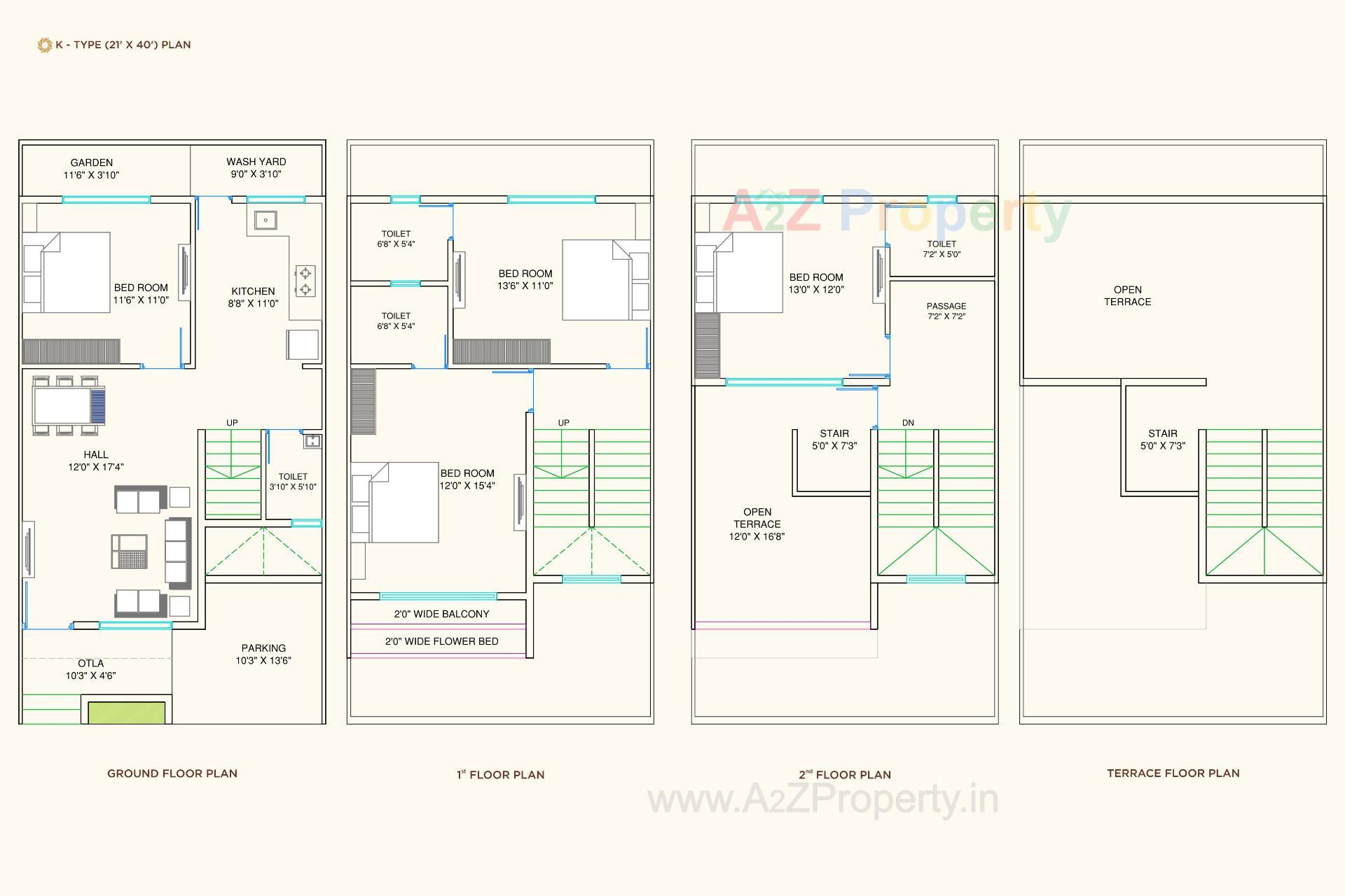 Layout of real estate project Nilkanth Atulyam located at Vapi, Valsad, Gujarat