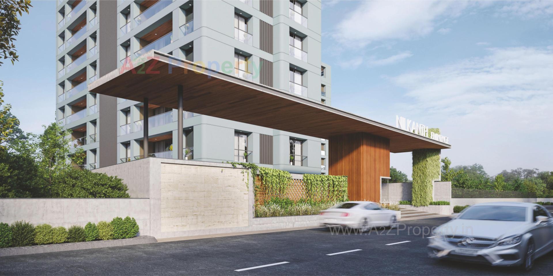 3D Elevation of real estate project Nilkanth Eminence located at Vapi, Valsad, Gujarat