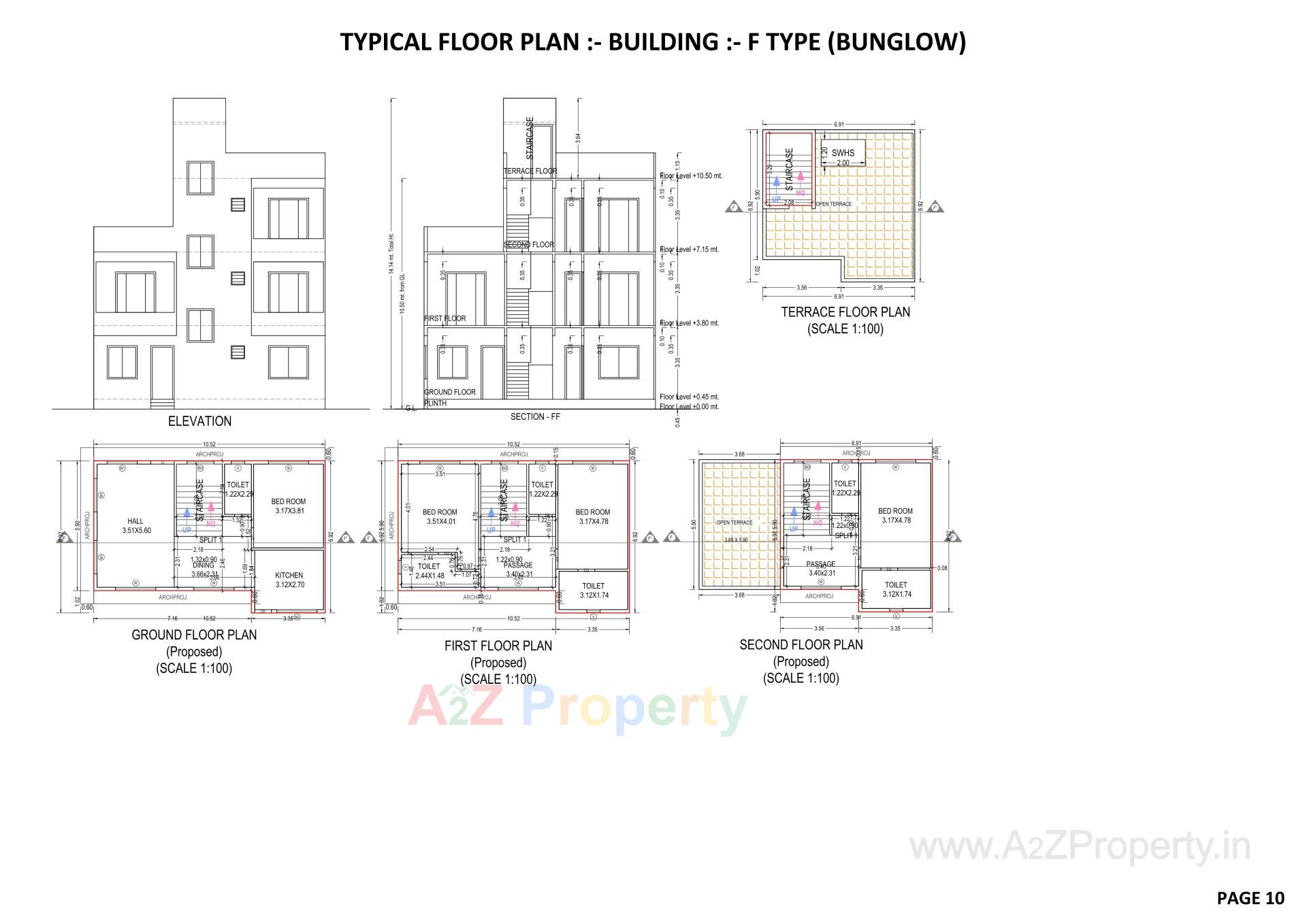 Layout of real estate project Nilkanth Omkar located at Vapi, Valsad, Gujarat