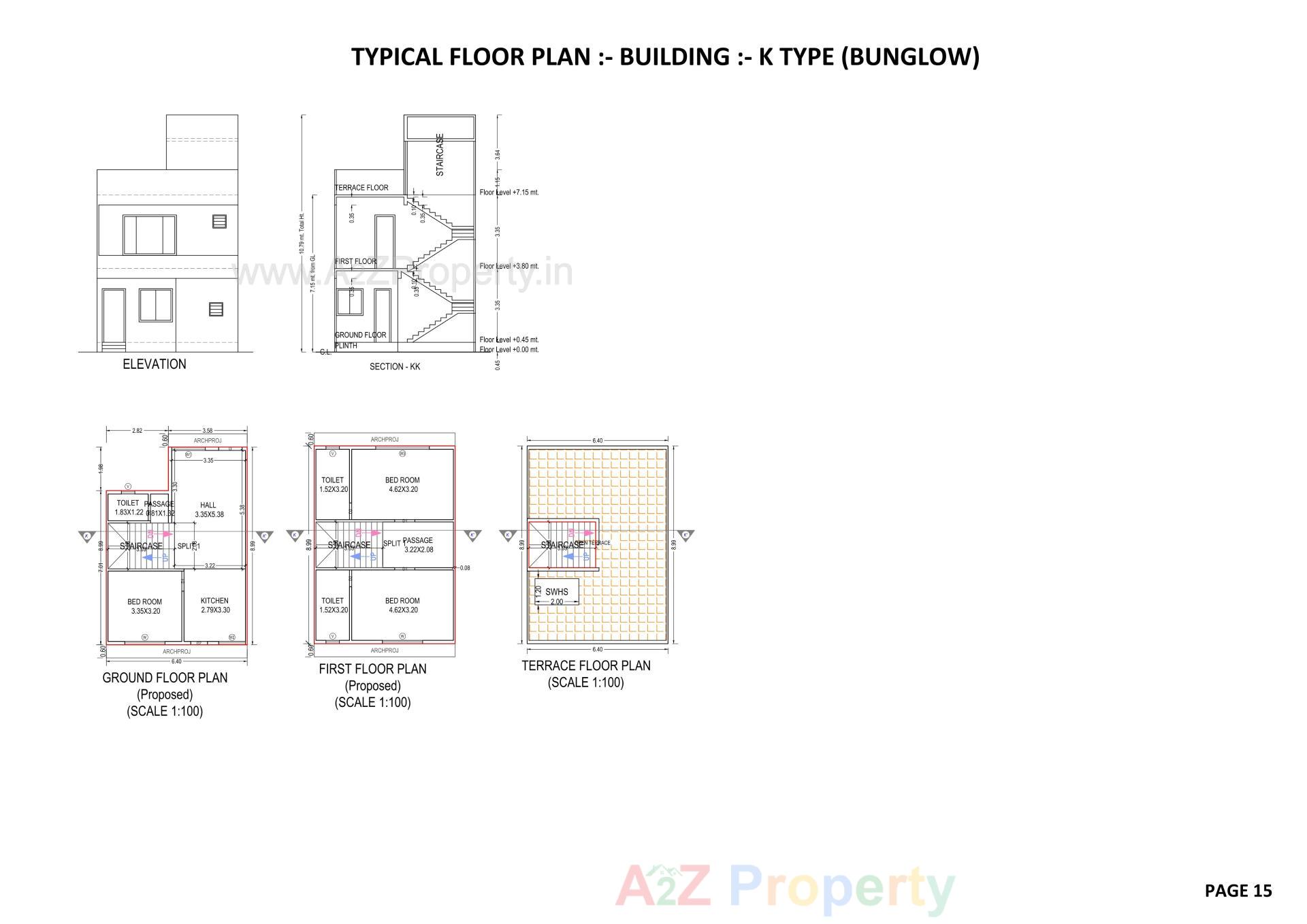 Layout of real estate project Nilkanth Omkar located at Vapi, Valsad, Gujarat
