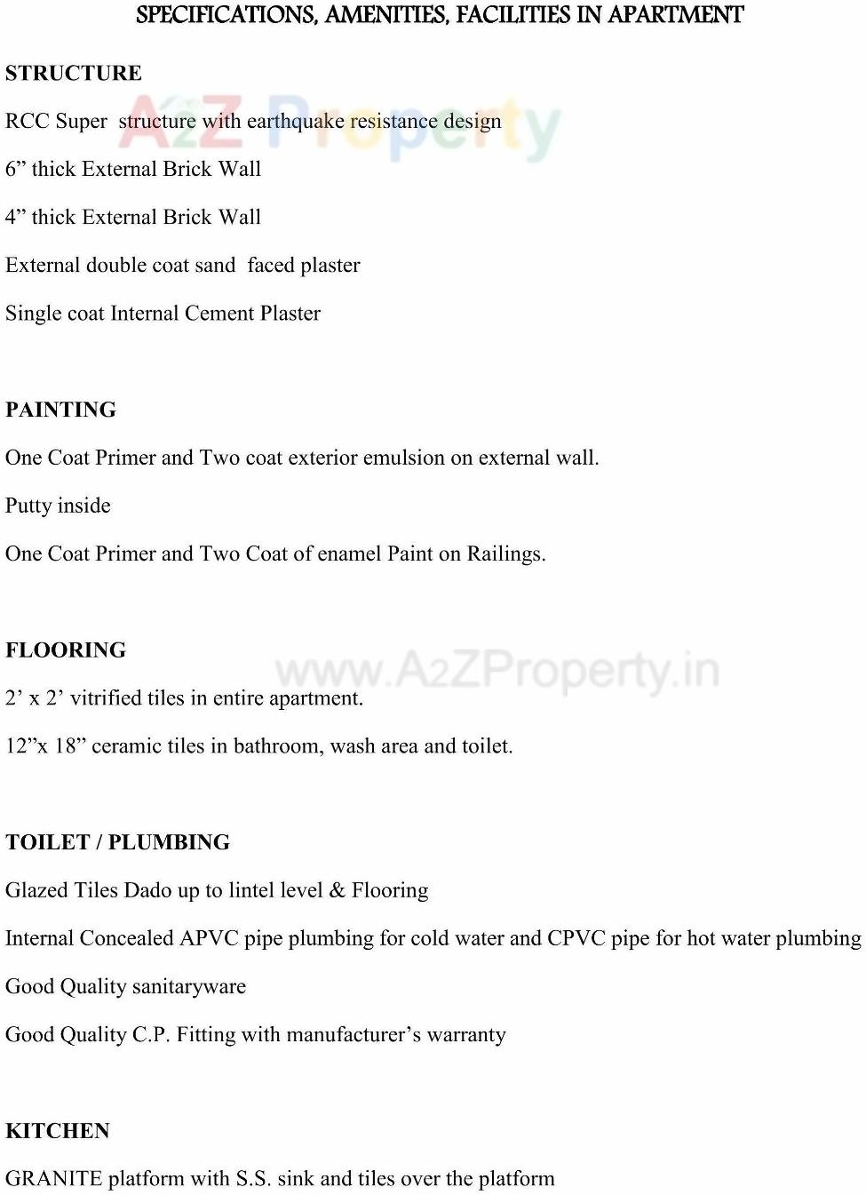  of real estate project Odhavangan Co Op Hsg Soc located at Dungra, Valsad, Gujarat