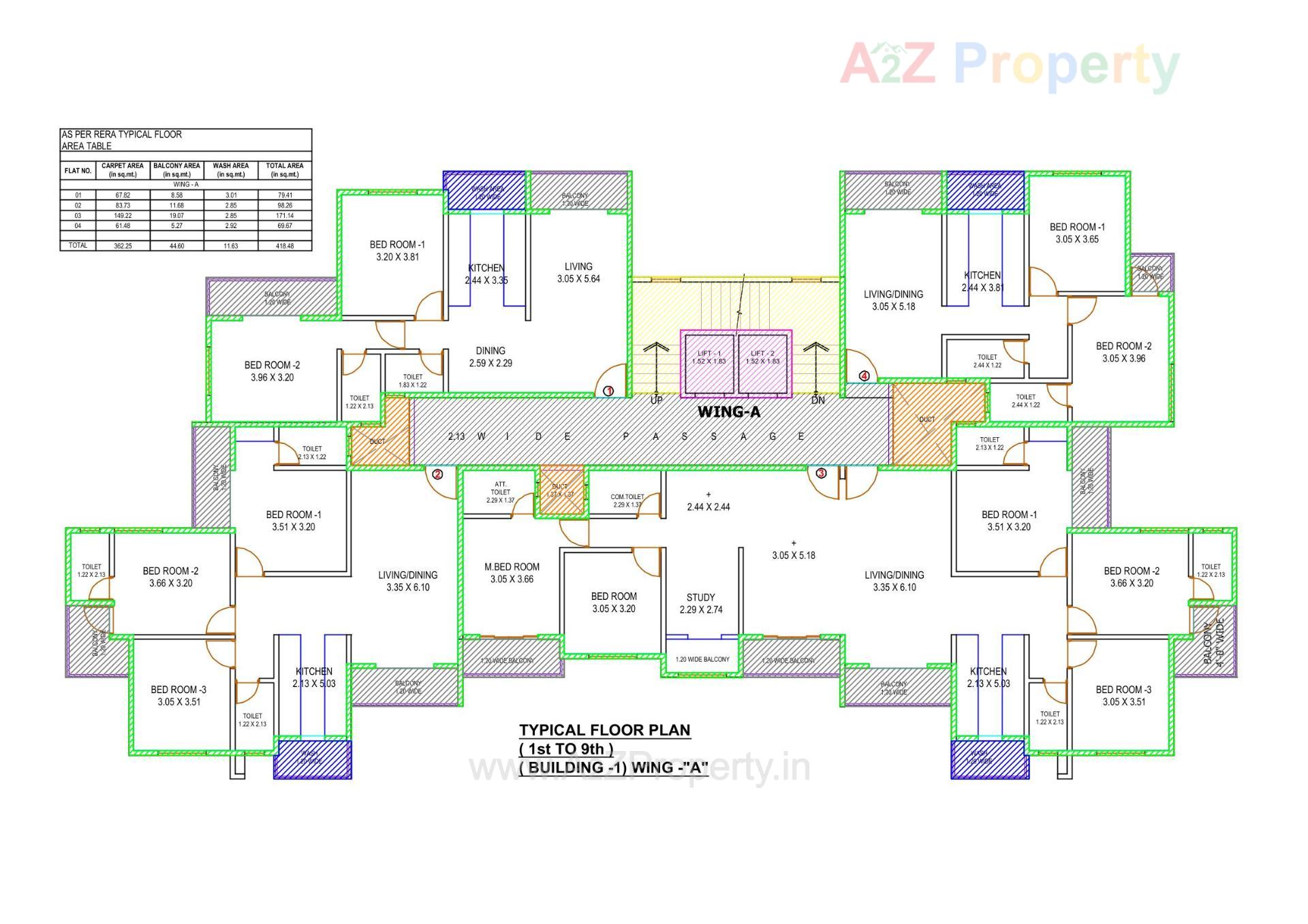Layout of real estate project Om Elysium located at Umbergaon, Valsad, Gujarat