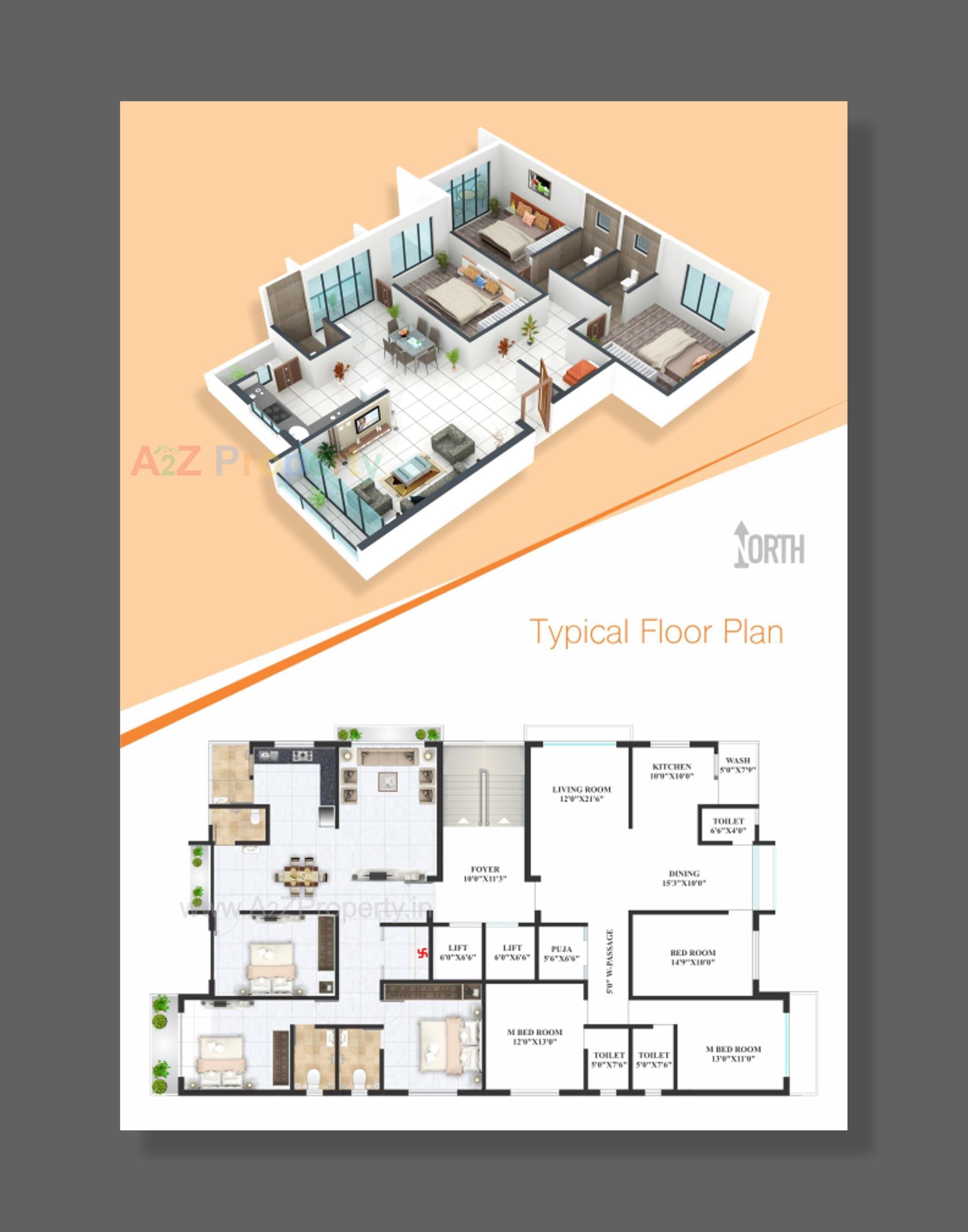 Layout of real estate project Om Eminence located at Halar, Valsad, Gujarat