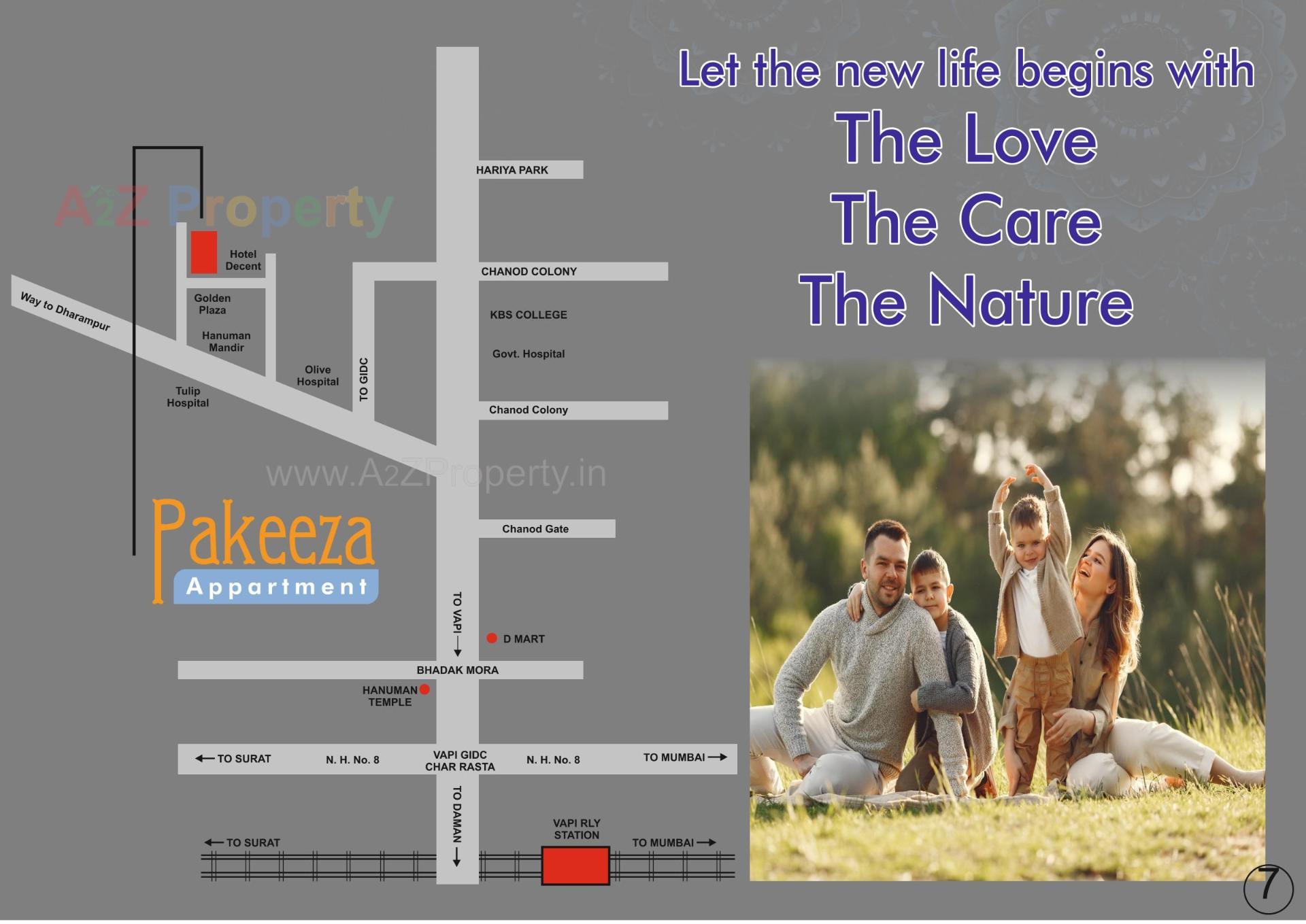  of real estate project Pakeeza Appartment located at Dungra, Valsad, Gujarat