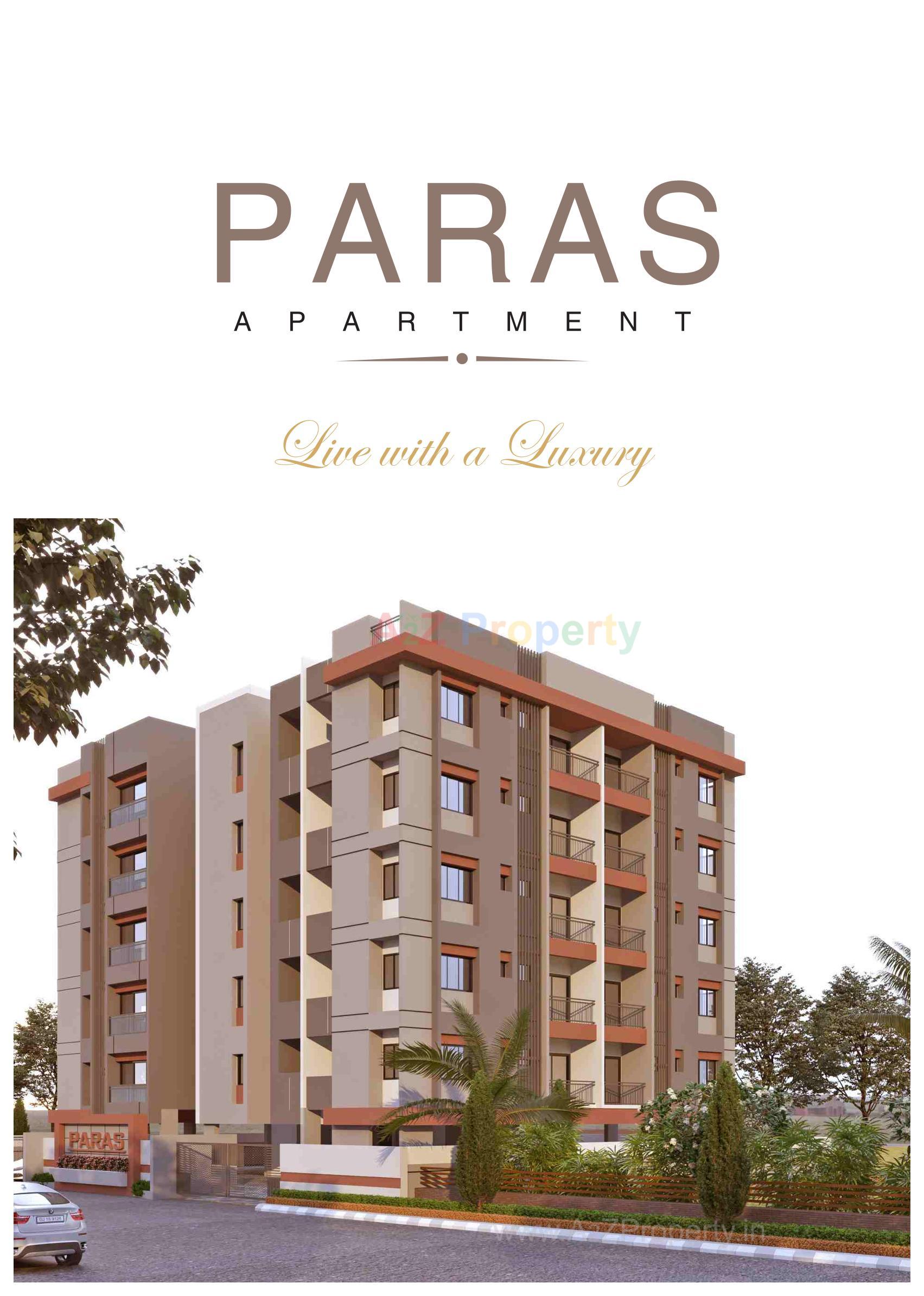 3D Elevation of real estate project Paras Apartment located at Valsad, Valsad, Gujarat