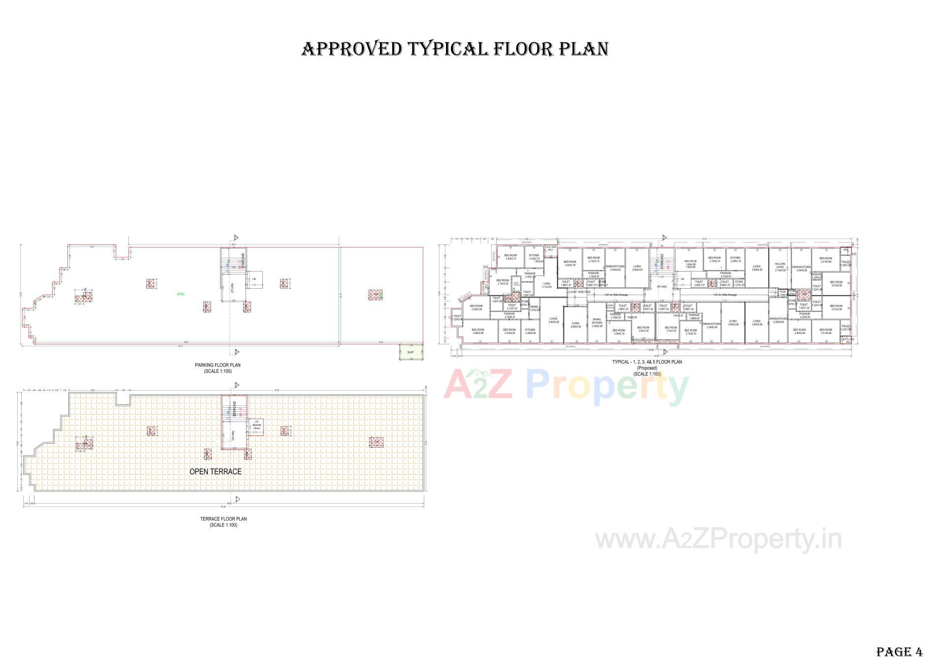 Layout of real estate project Pragati Green located at Dungra, Valsad, Gujarat