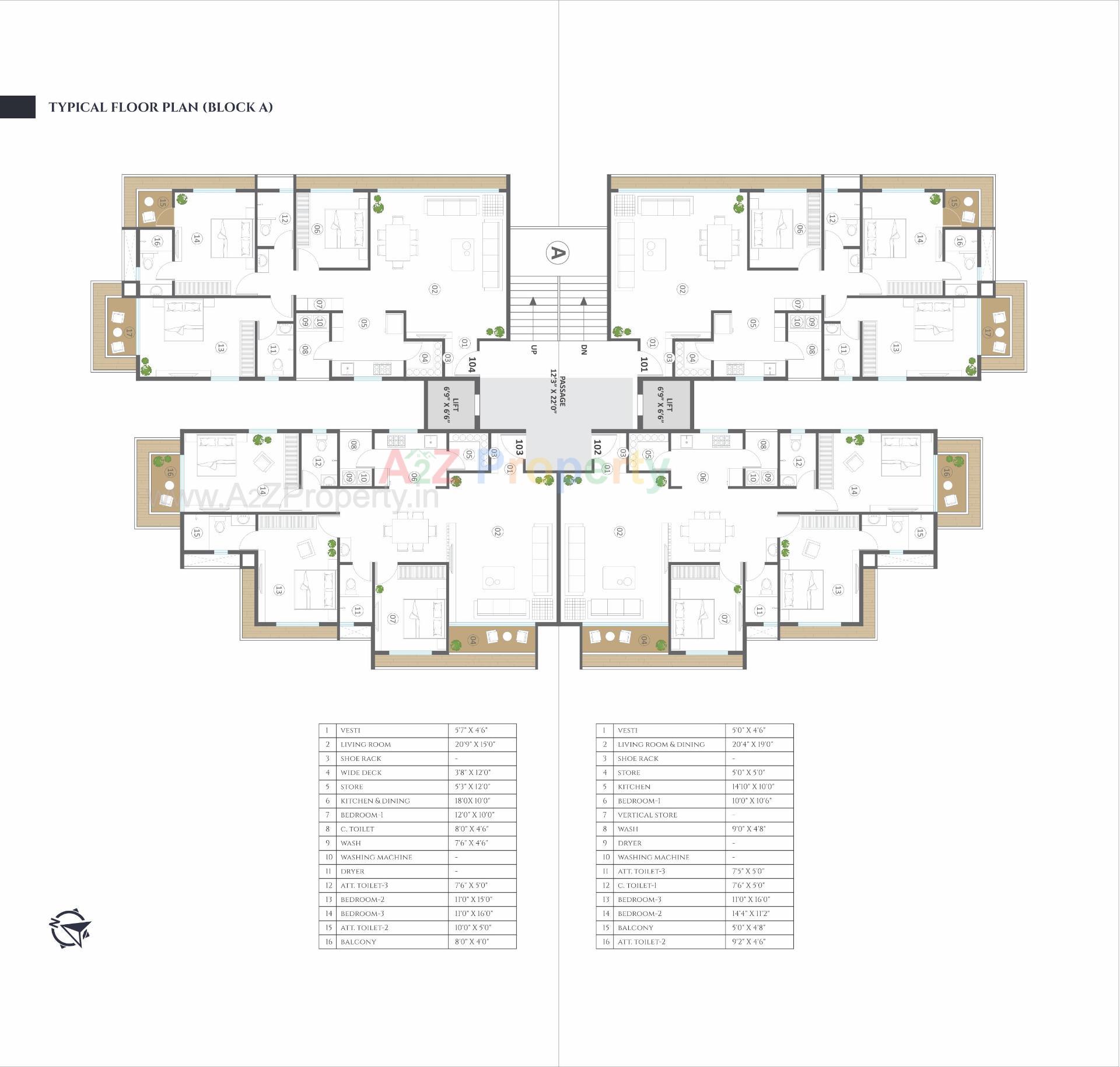 Layout of real estate project Pramukh Aristo located at Chala, Valsad, Gujarat