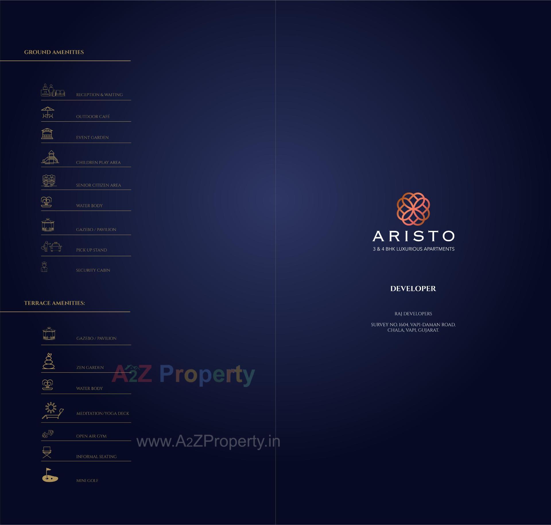  of real estate project Pramukh Aristo located at Chala, Valsad, Gujarat