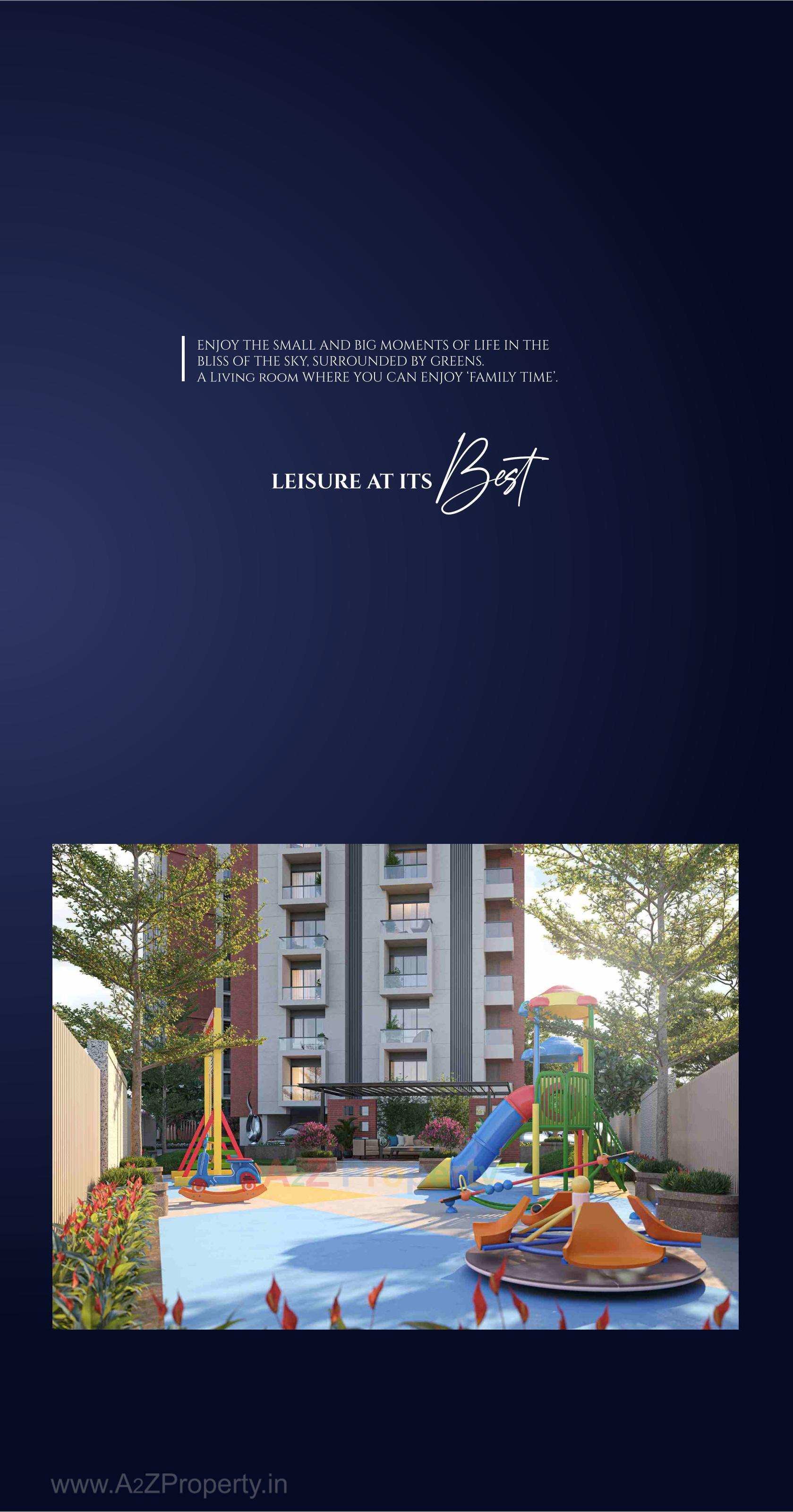 3D Elevation of real estate project Pramukh Aristo located at Chala, Valsad, Gujarat