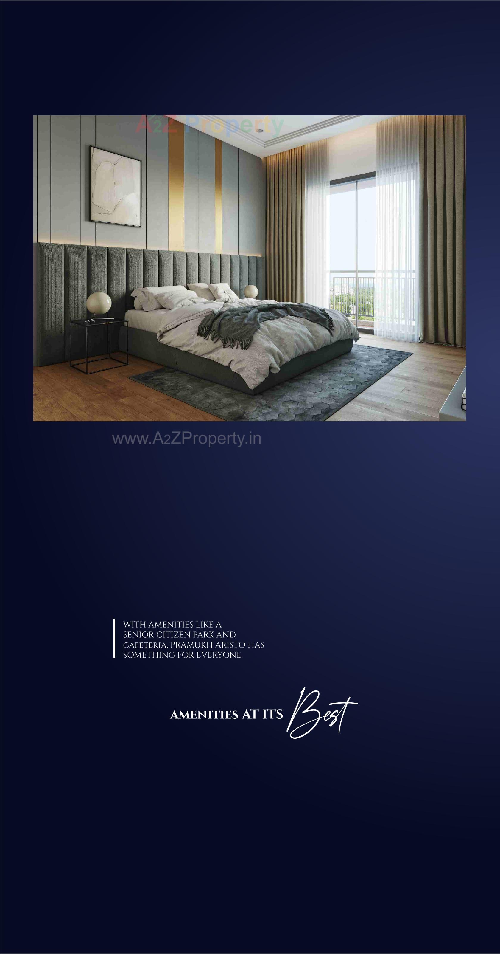 3D Elevation of real estate project Pramukh Aristo located at Chala, Valsad, Gujarat