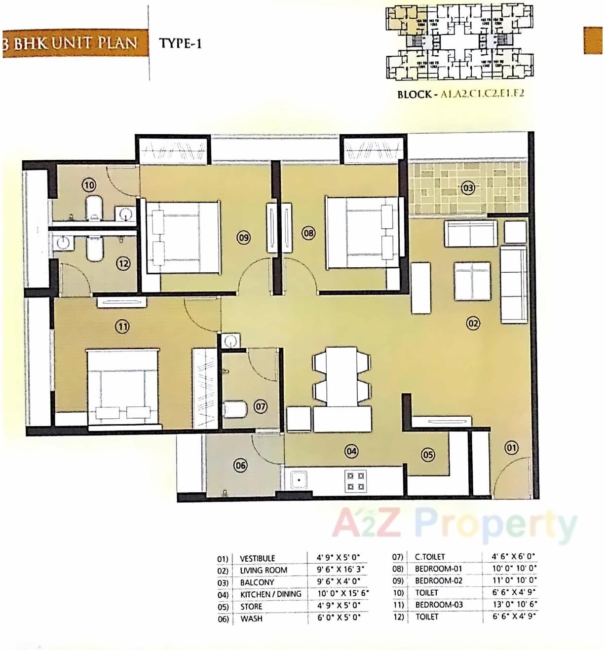 Layout of real estate project Pramukh Aura located at Chala, Valsad, Gujarat
