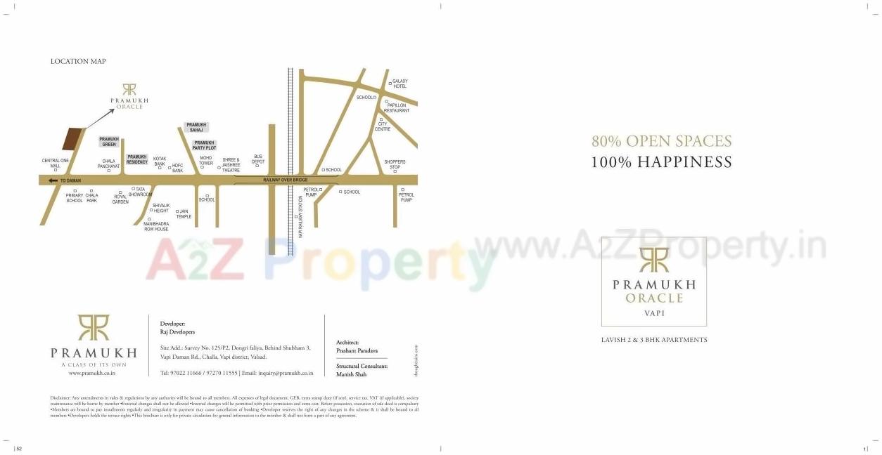  of real estate project Pramukh Oracle located at Chala, Valsad, Gujarat